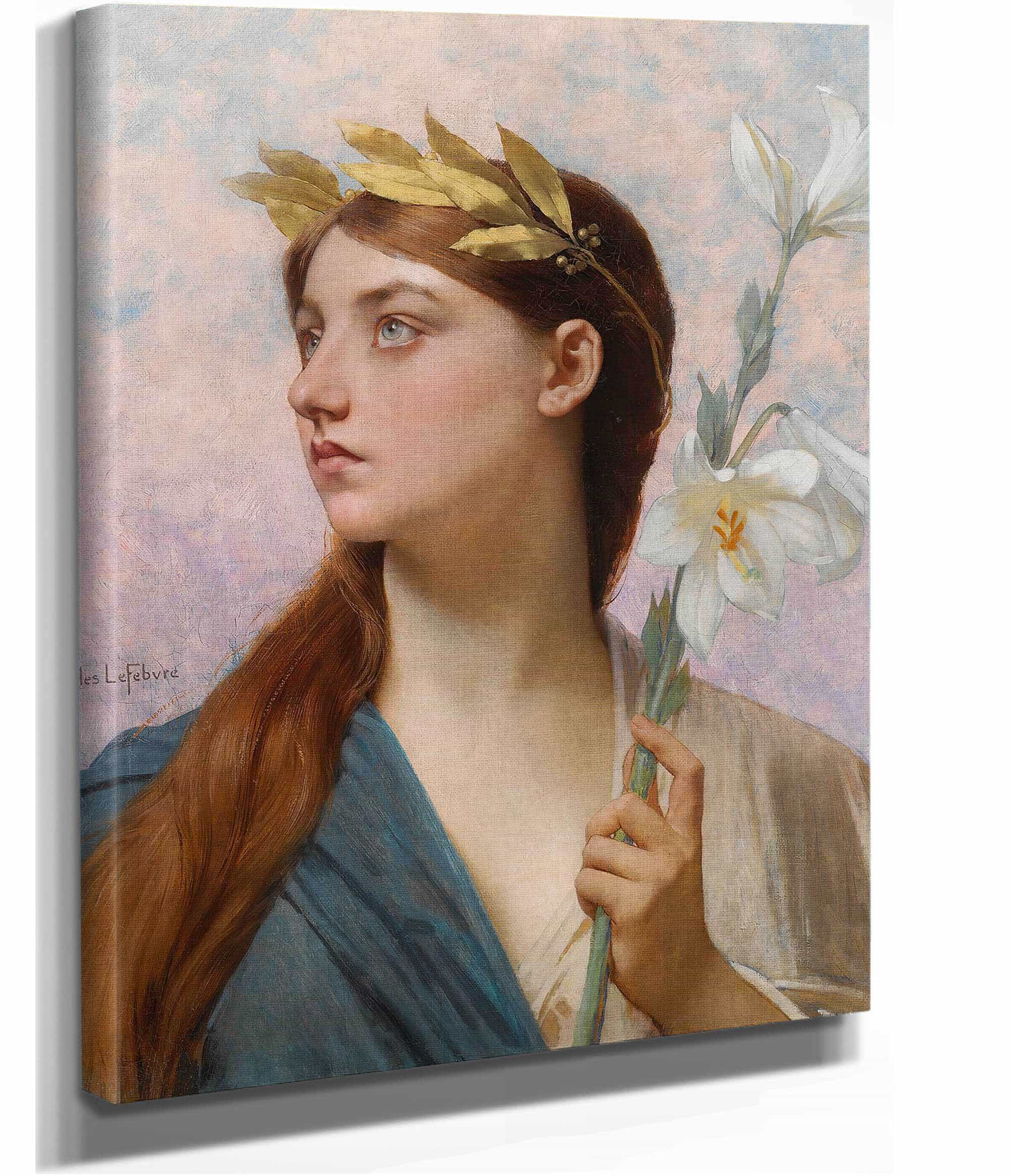 An Allegory Of Victory by Jules Joseph Lefebvre - Image 2