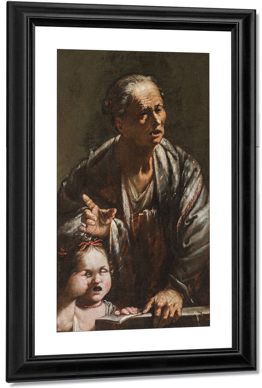 An Allegory Of Wisdom And Ignorance By Jusepe De Ribera - Image 3