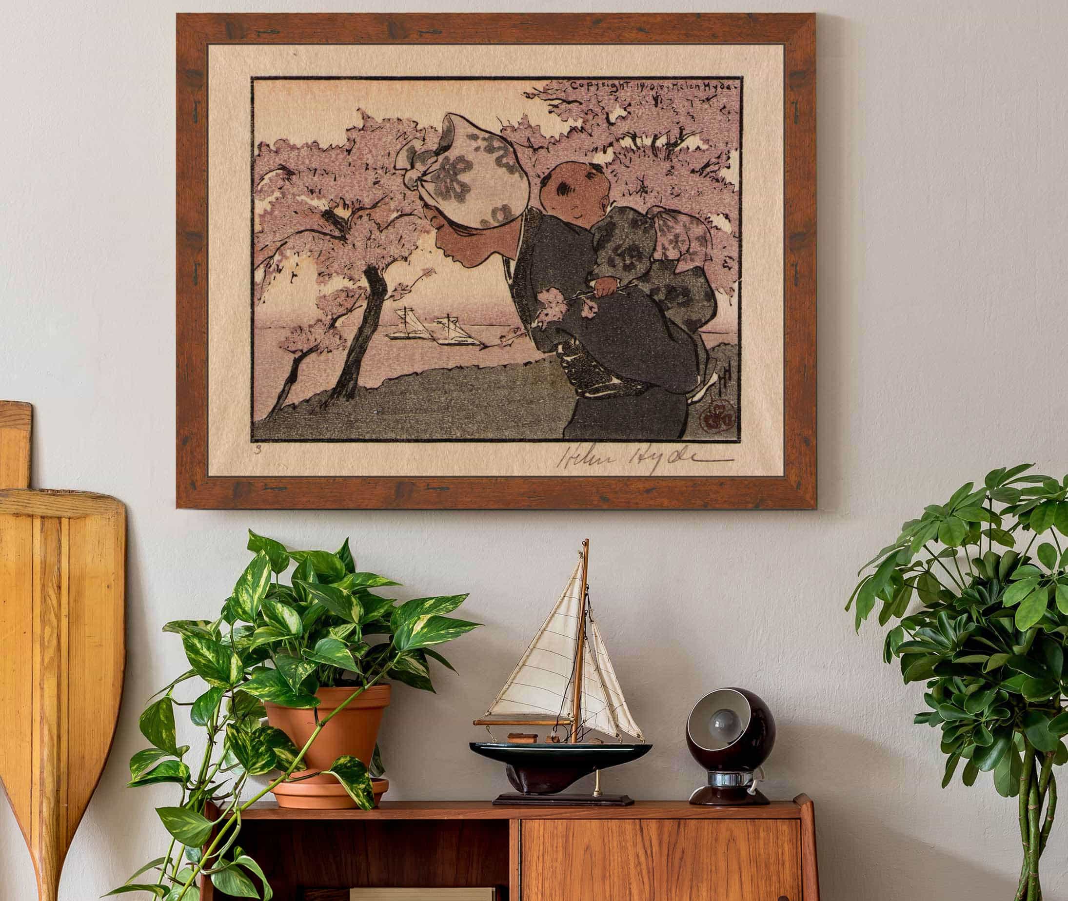 An April Evening by Helen Hyde - Image 3
