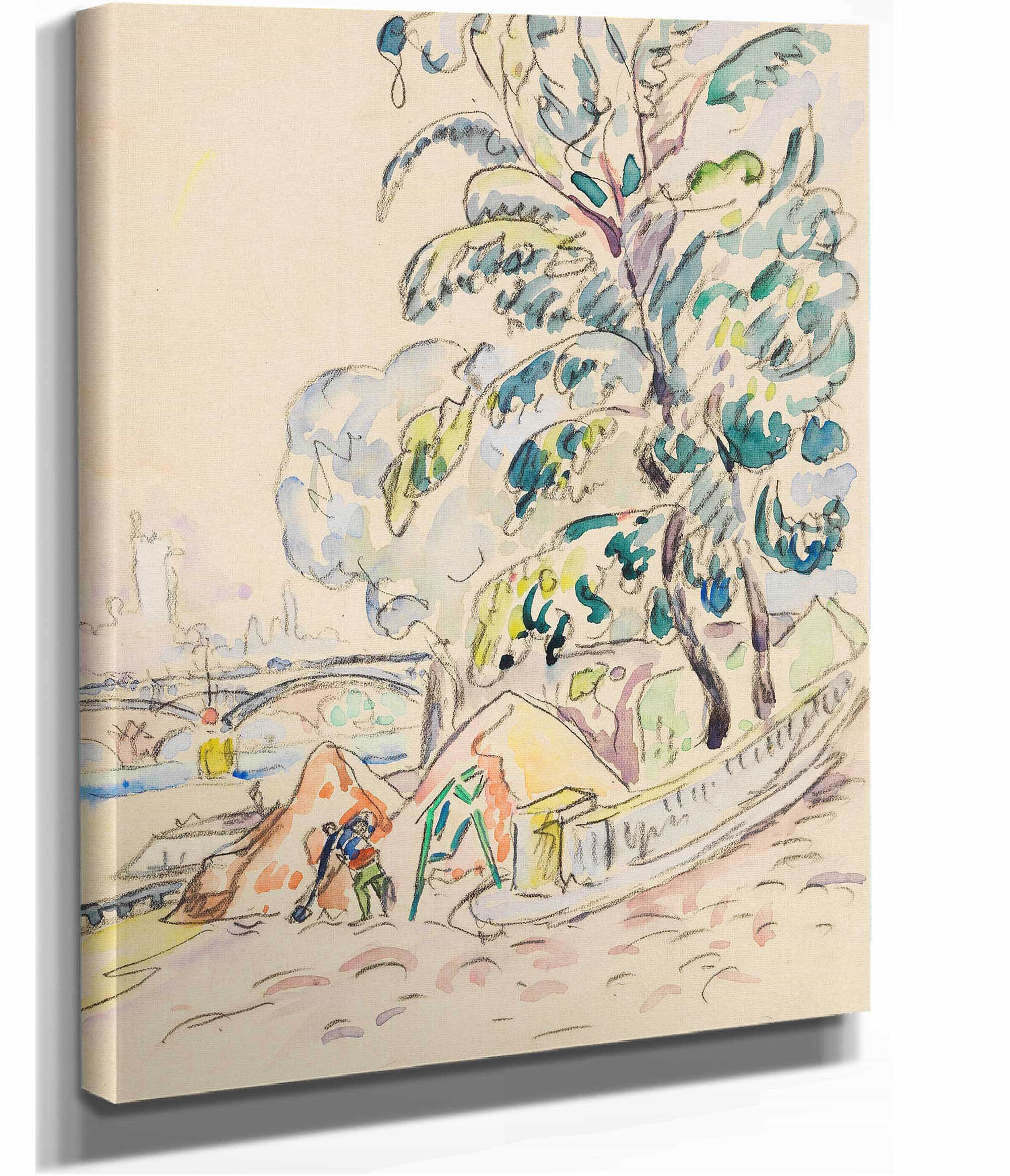 An Der Pariser Seine by Paul Signac - Image 2