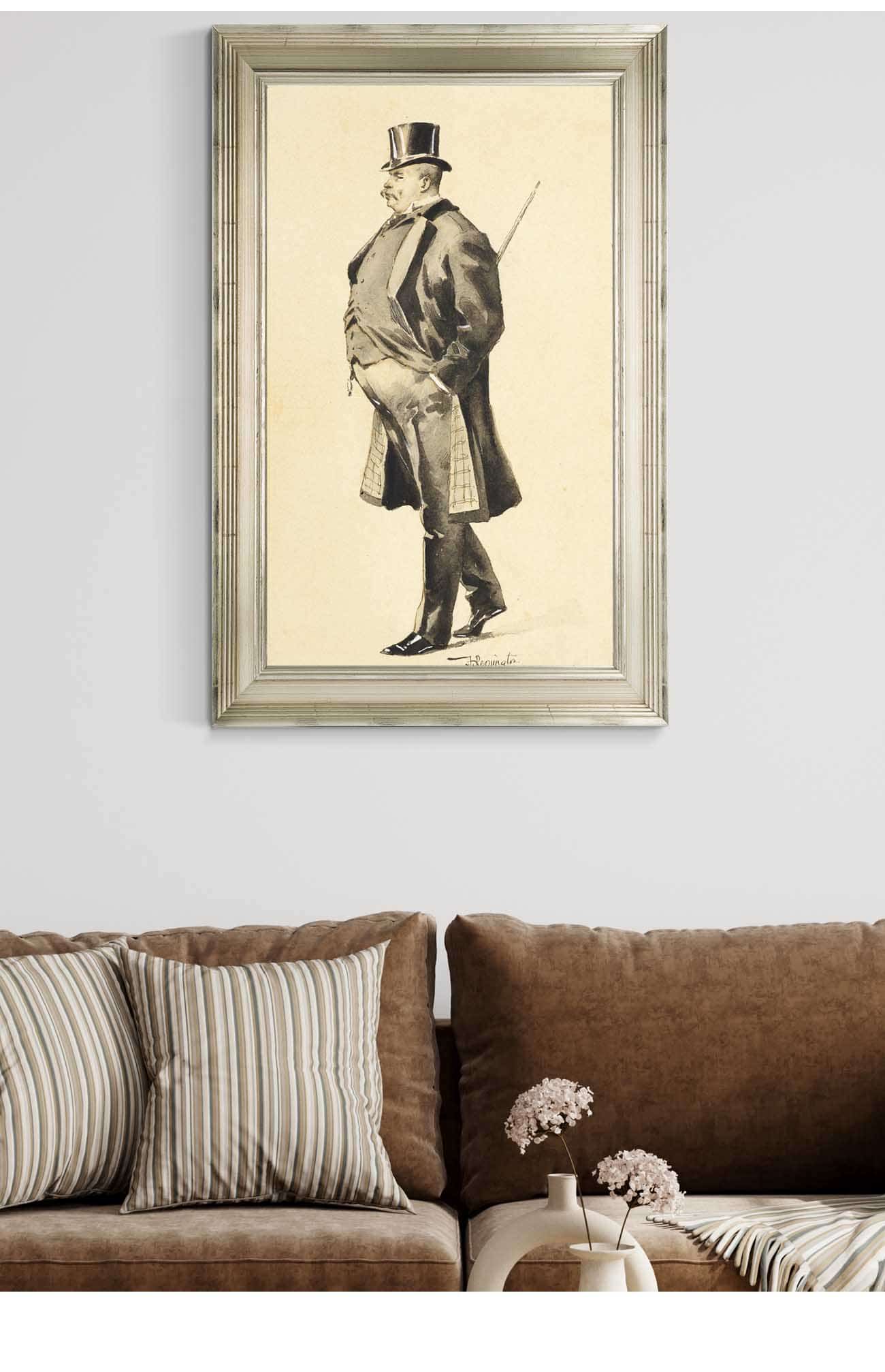 An East Side Politician About by Frederic Remington - Image 5