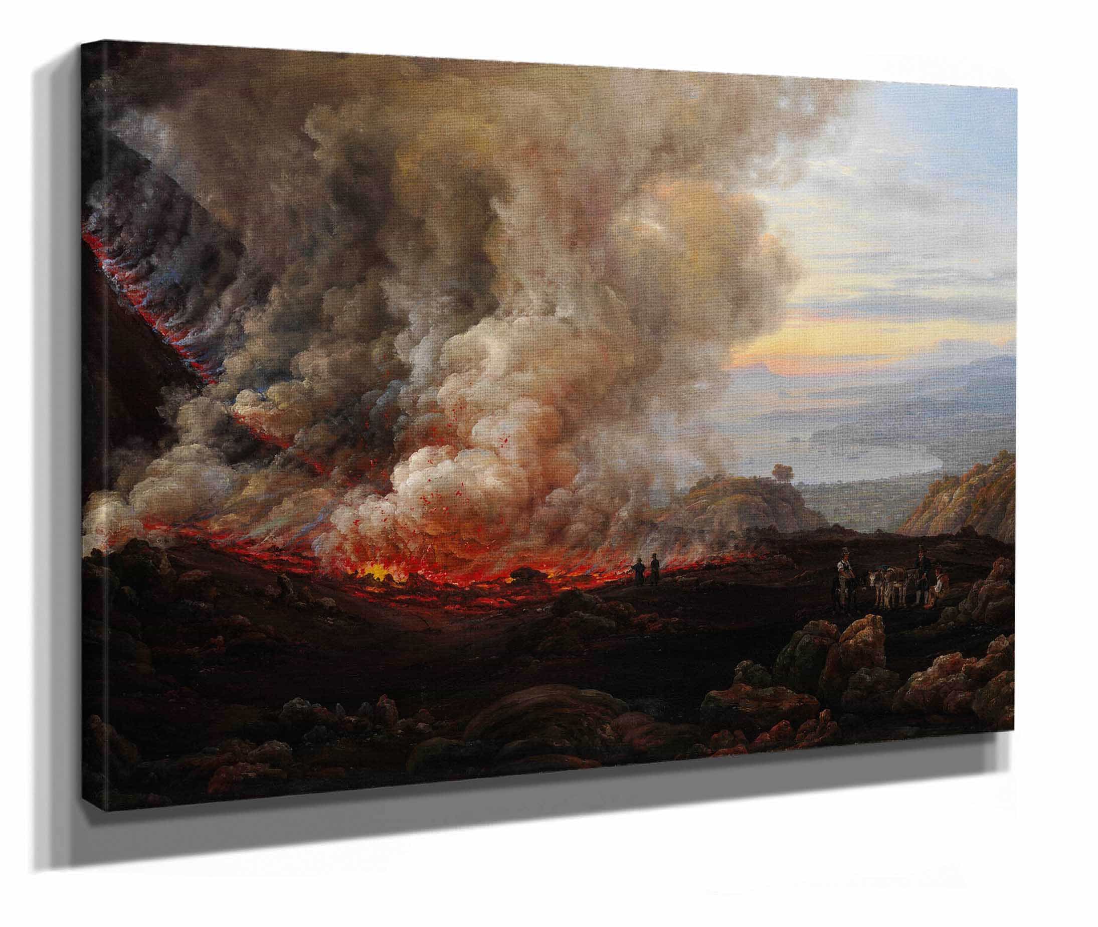 An Eruption Of Vesuvius by Johan Christian Dahl - Image 2