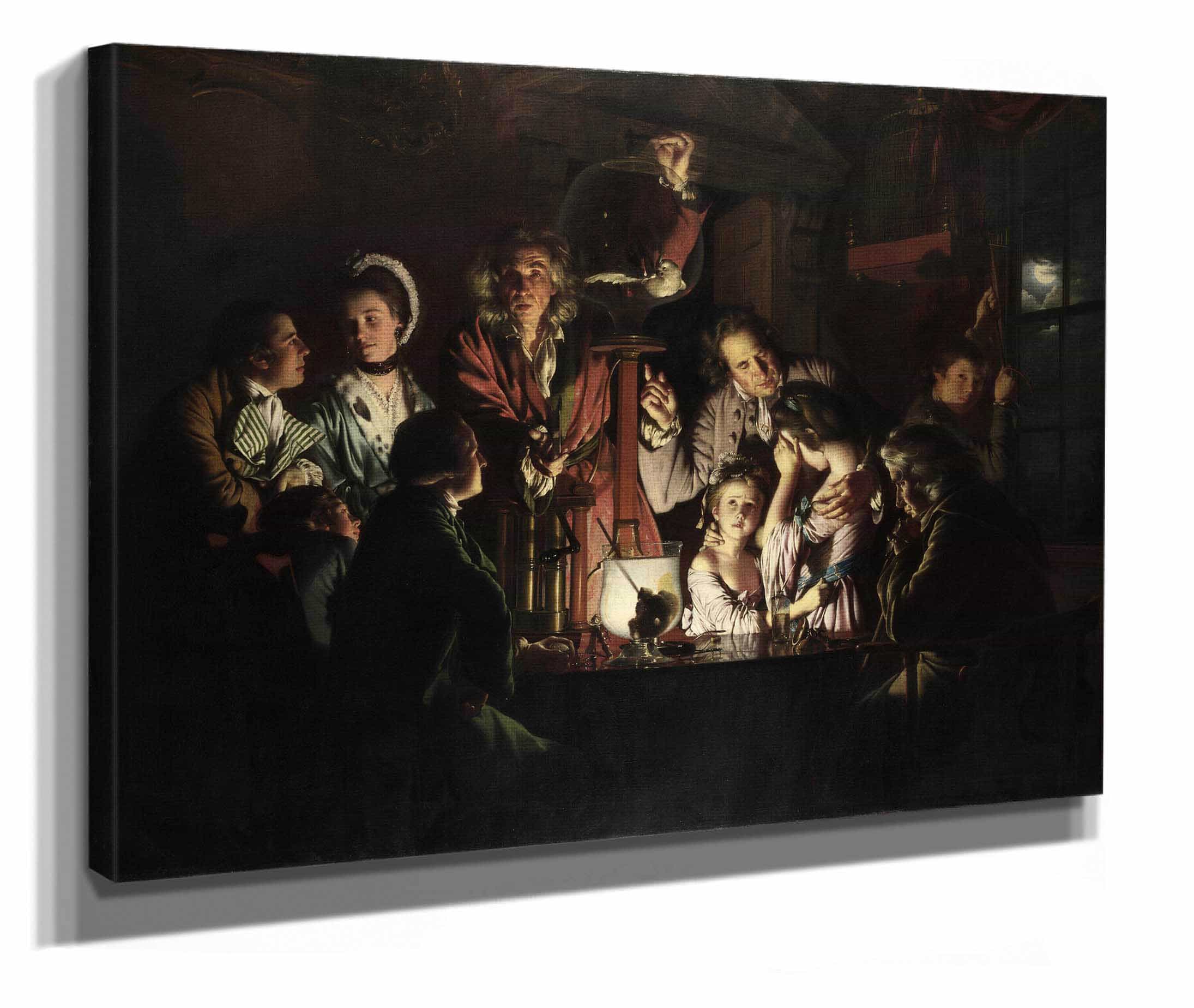 An Experiment On A Bird In An Air Pump by Joseph Wright Of Derby - Image 2