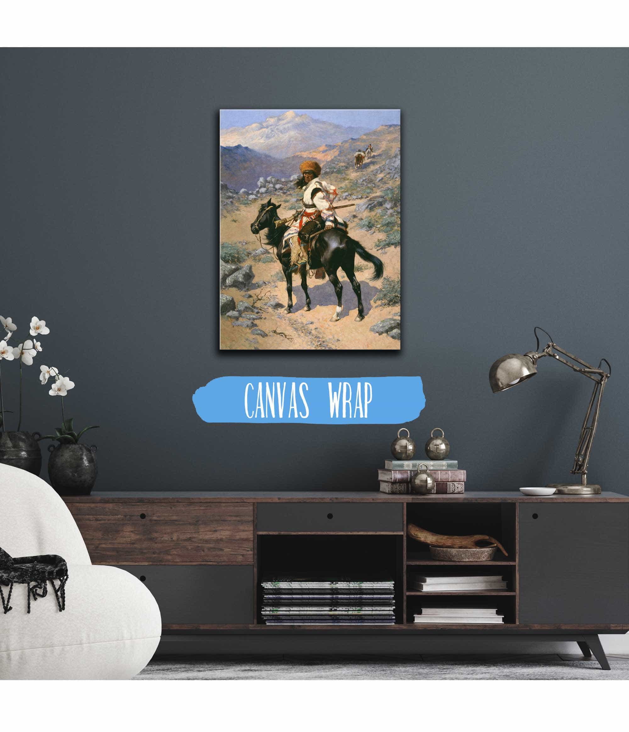 An Indian Trapper by Frederic Remington - Image 3