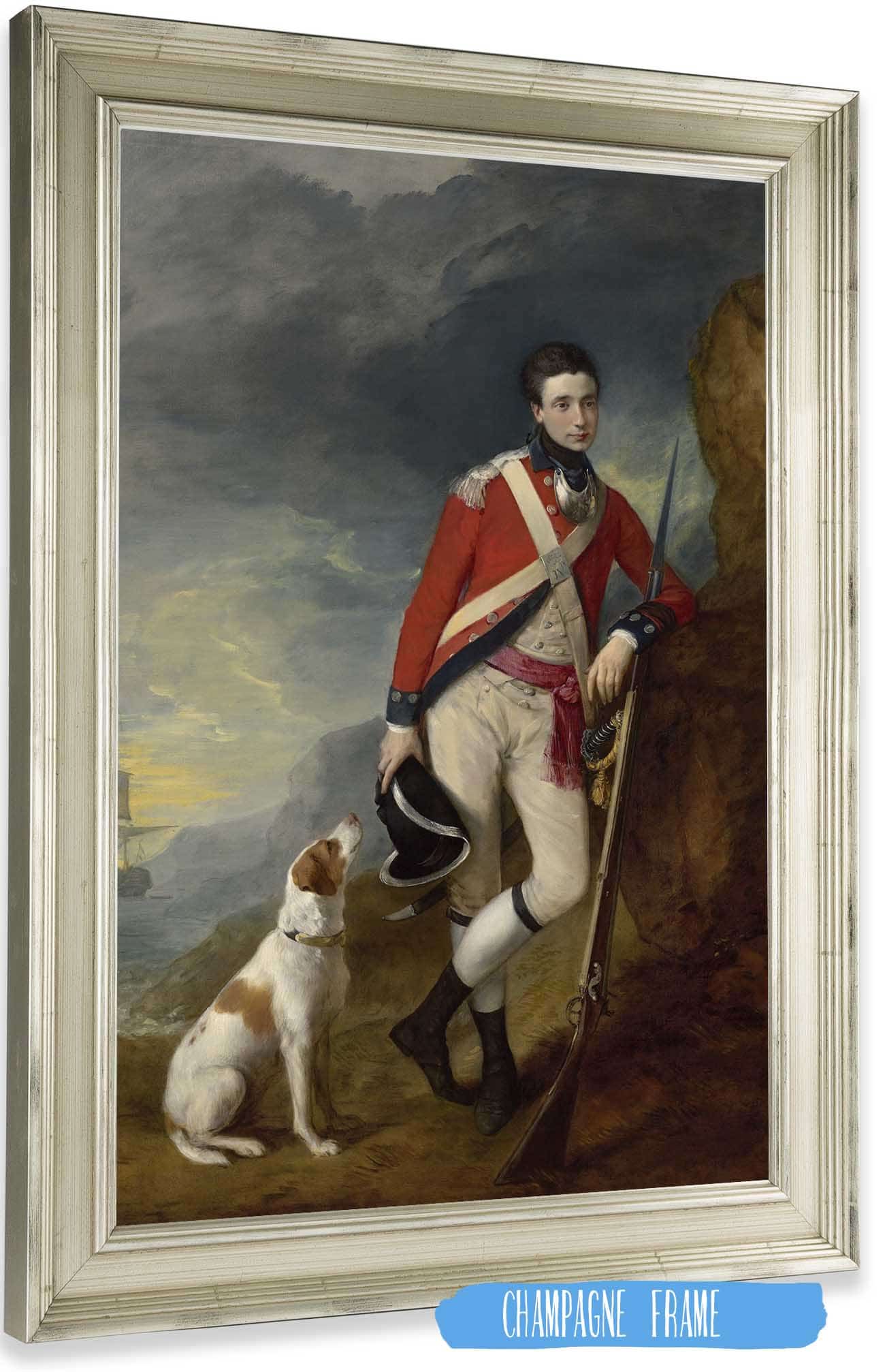 An Officer Of The Th Regiment Of Foot by Thomas Gainsborough