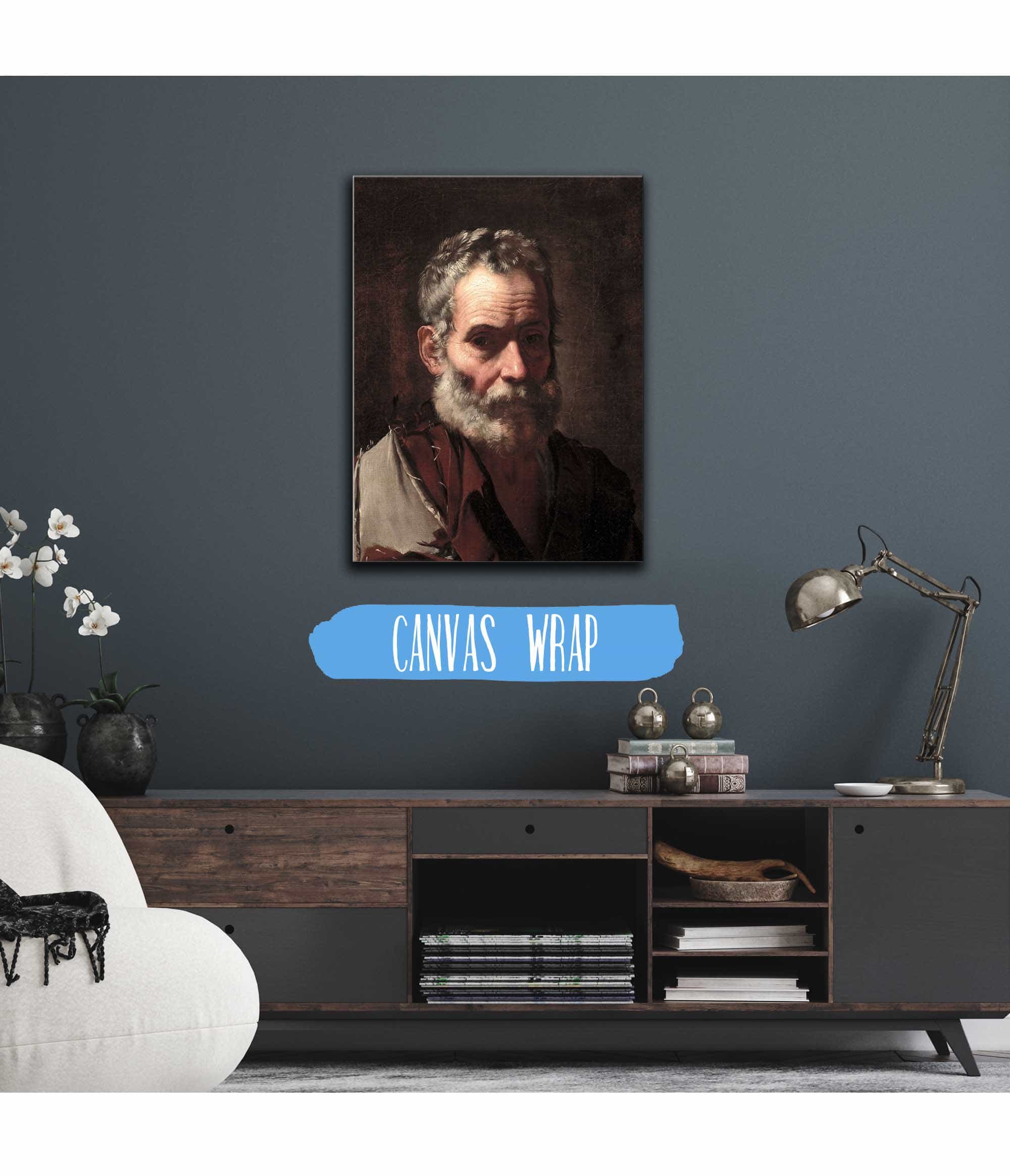 An Old Man by Jusepe De Ribera - Image 3