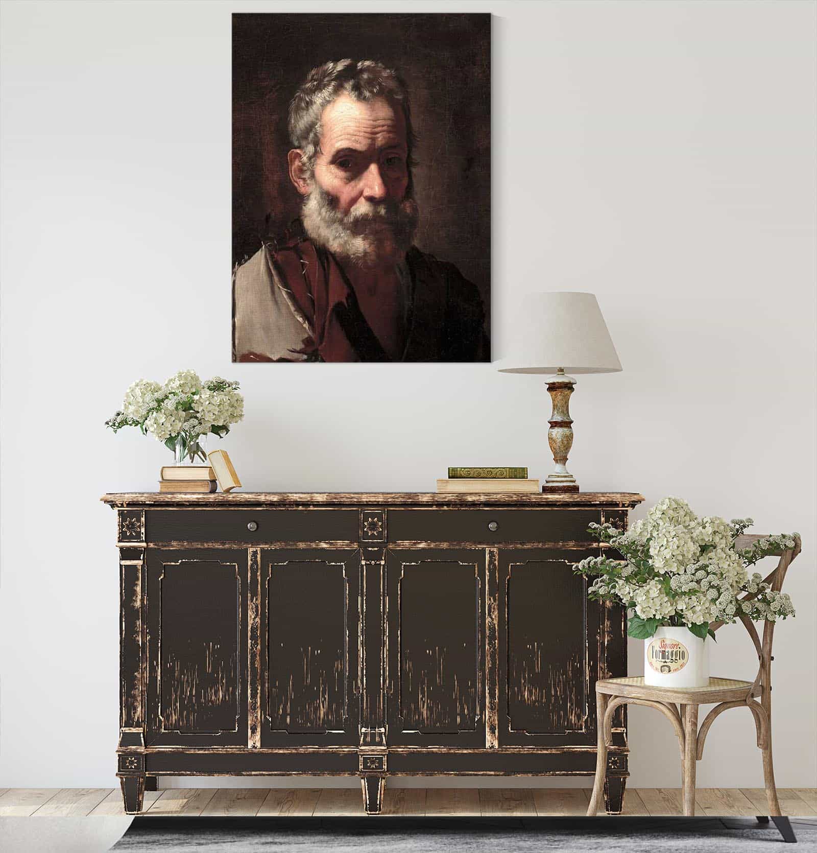 An Old Man by Jusepe De Ribera - Image 4