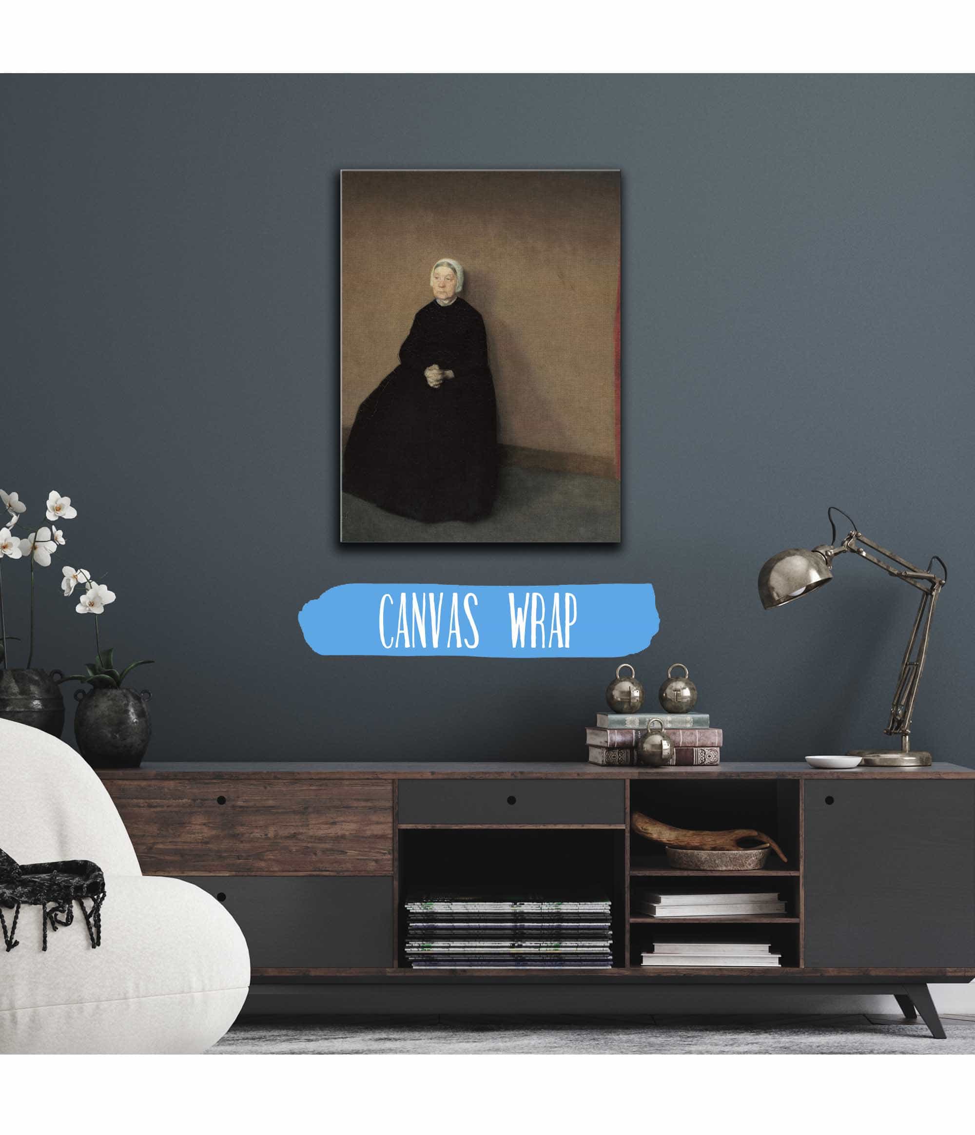An Old Woman by Vilhelm Hammershoi - Image 3