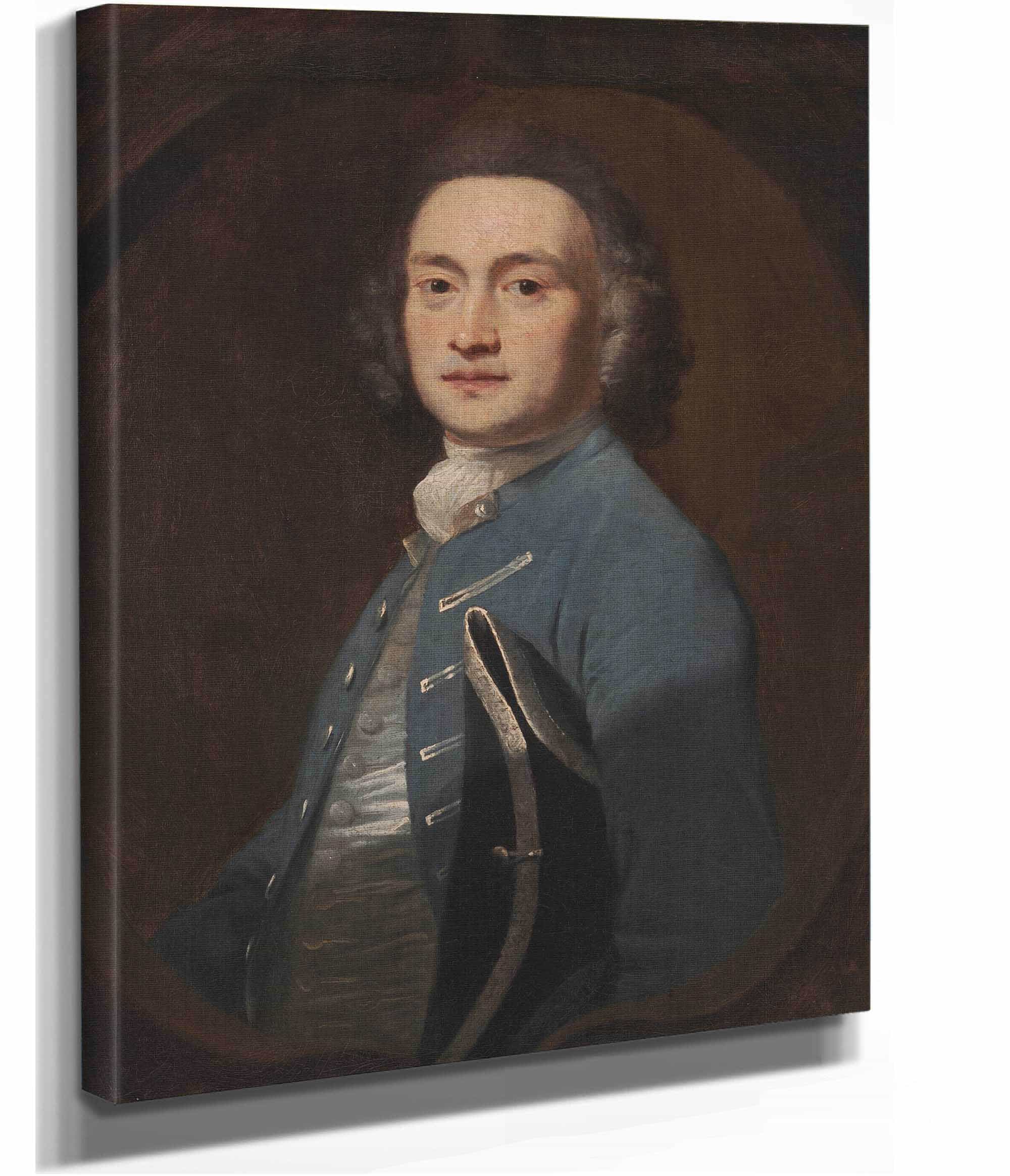 An Unknown Man by Sir Joshua Reynolds - Image 2