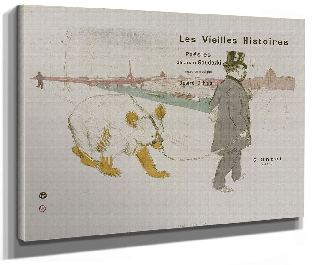 Ancient Histories (Les Vielles Histores) By Henri Marie Raymond De Toulouse Lautrec Monfa