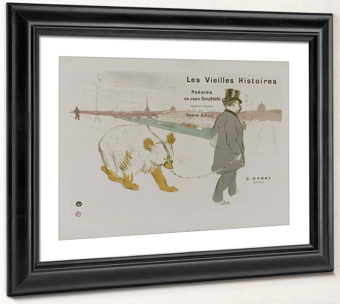 Ancient Histories (Les Vielles Histores) By Henri Marie Raymond De Toulouse Lautrec Monfa - Image 2