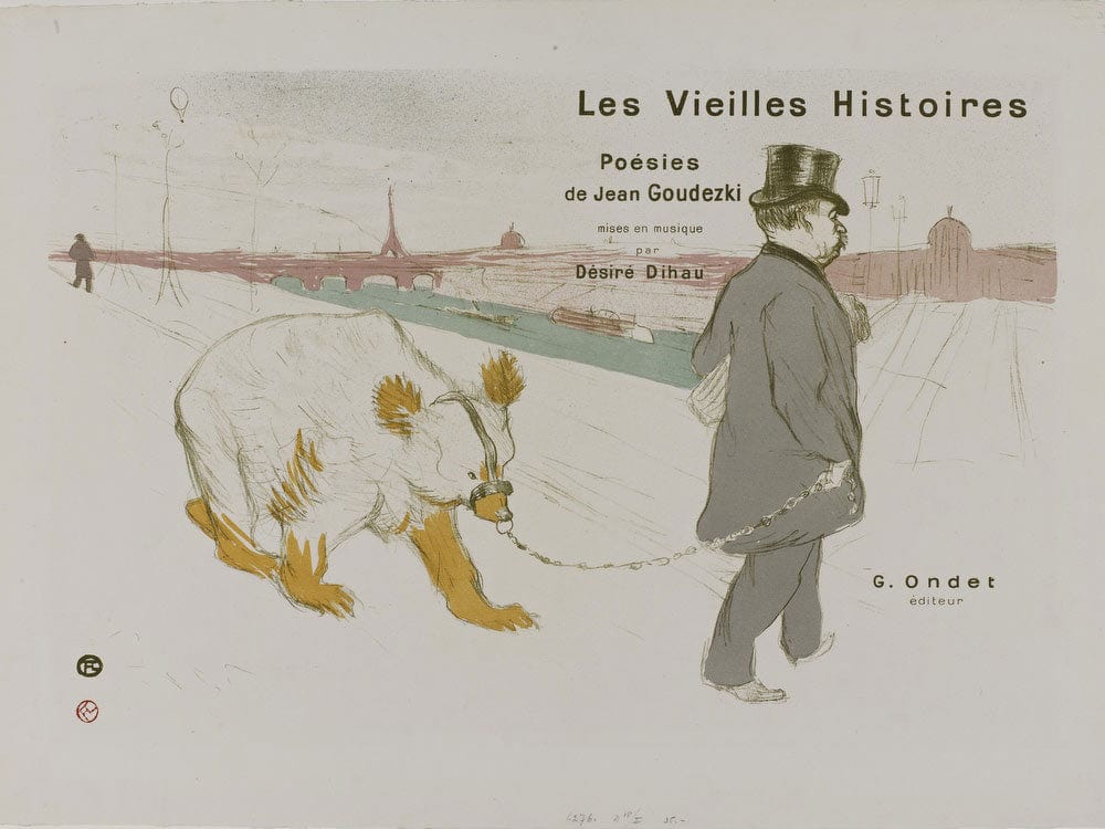 Ancient Histories (Les Vielles Histores) By Henri Marie Raymond De Toulouse Lautrec Monfa - Image 5
