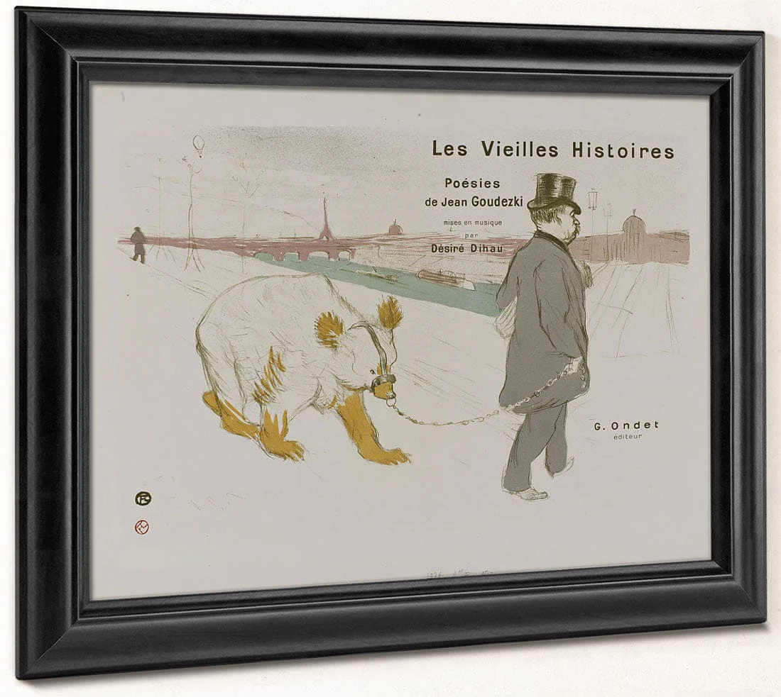 Ancient Histories (Les Vielles Histores) By Henri Marie Raymond De Toulouse Lautrec Monfa - Image 6