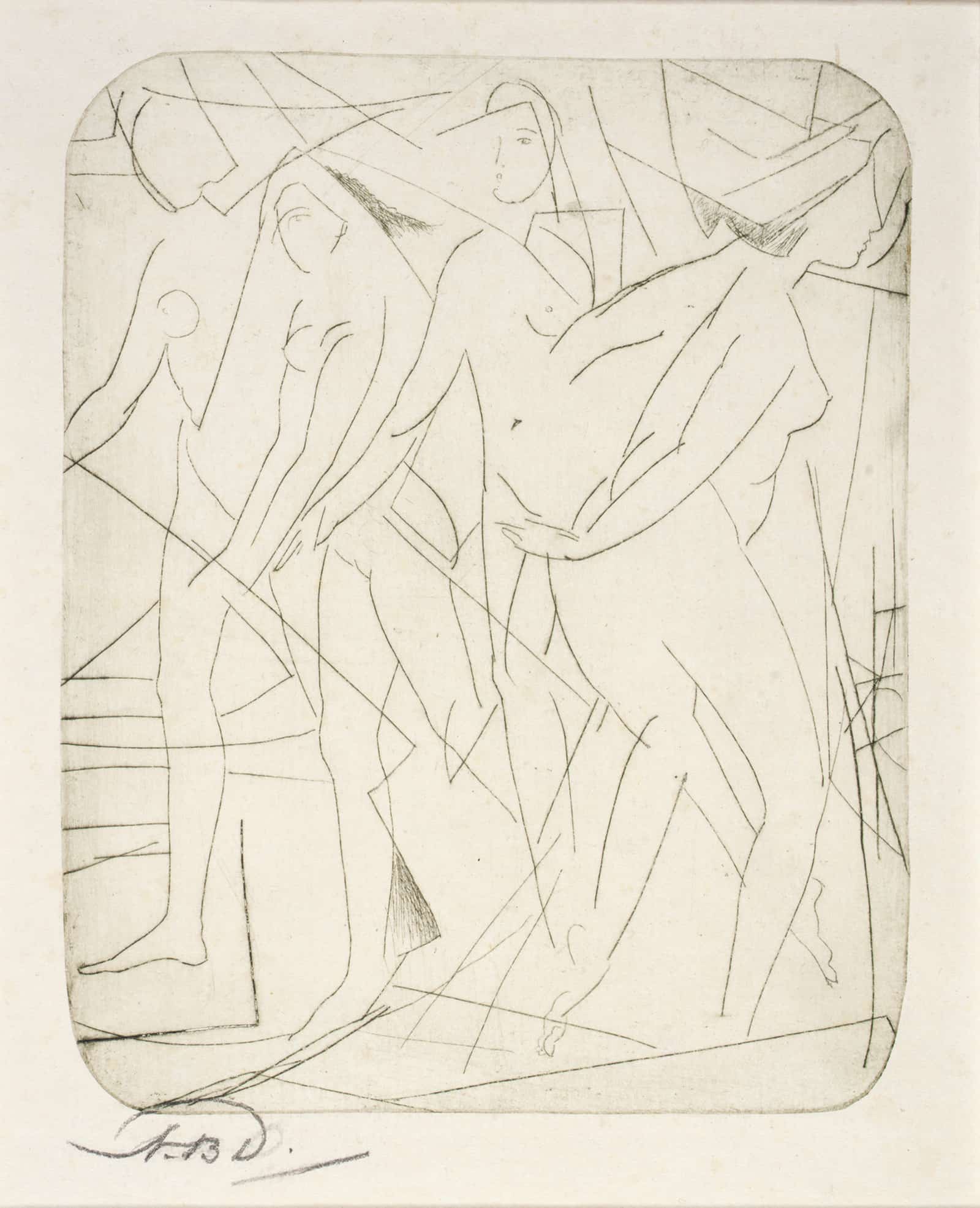 Andante by Arthur Bowen Davies - Image 2