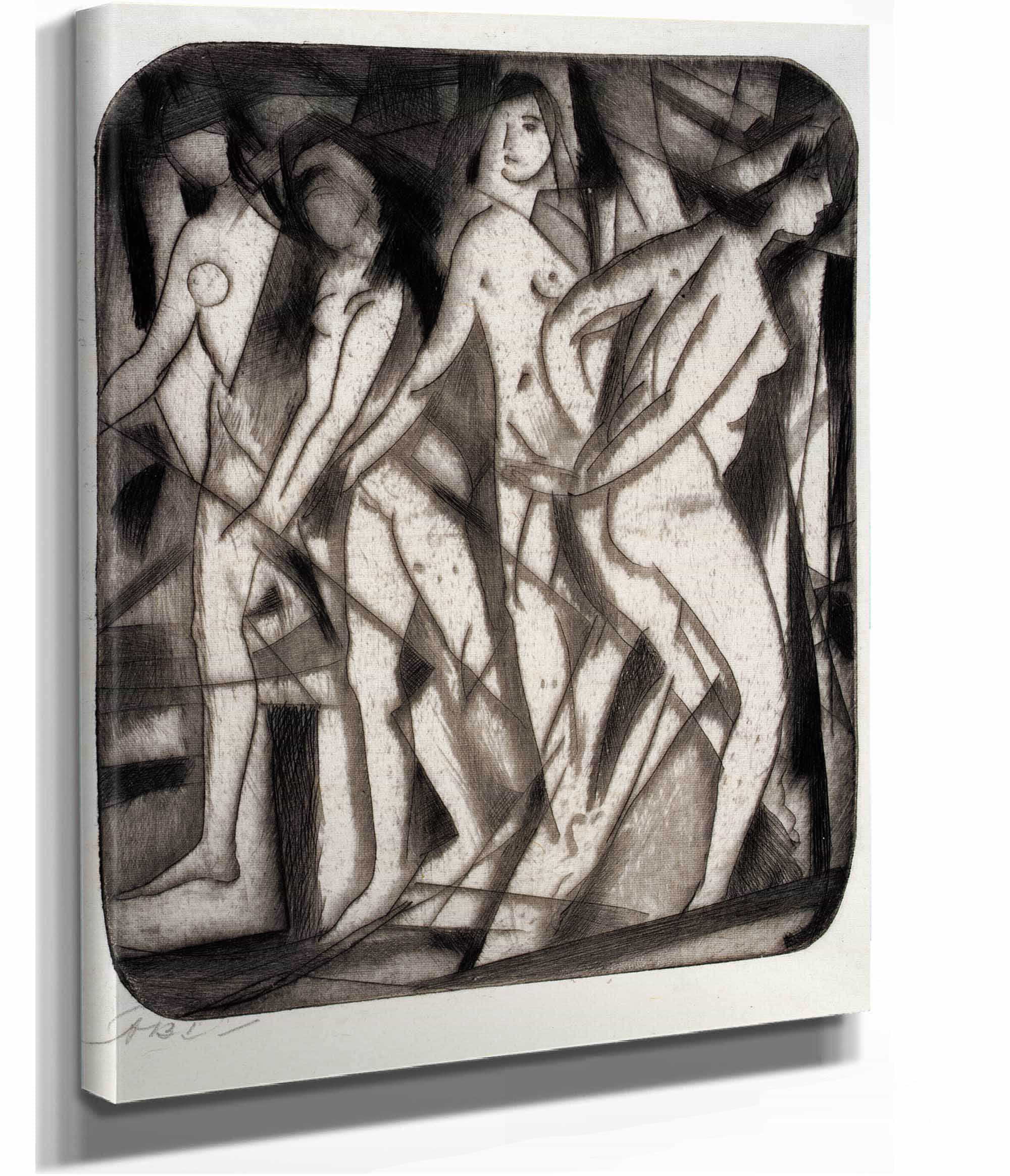 Andante by Arthur Bowen Davies - Image 3