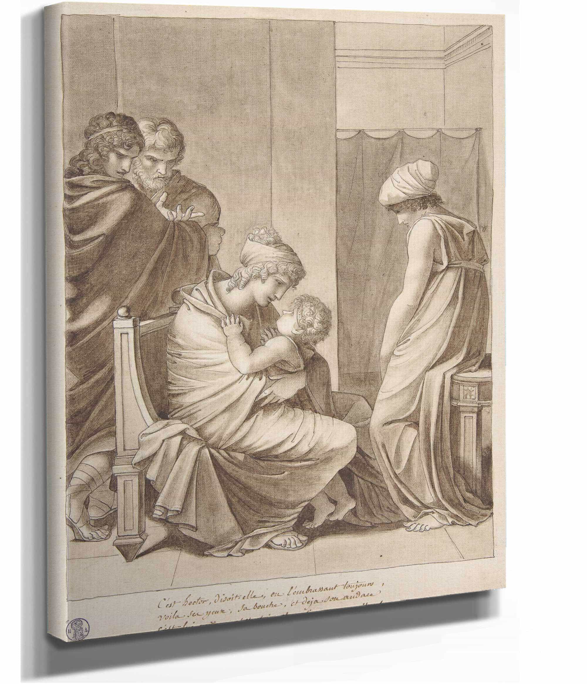 Andromache And Astyanax  by Pierre Paul Prudhon - Image 2