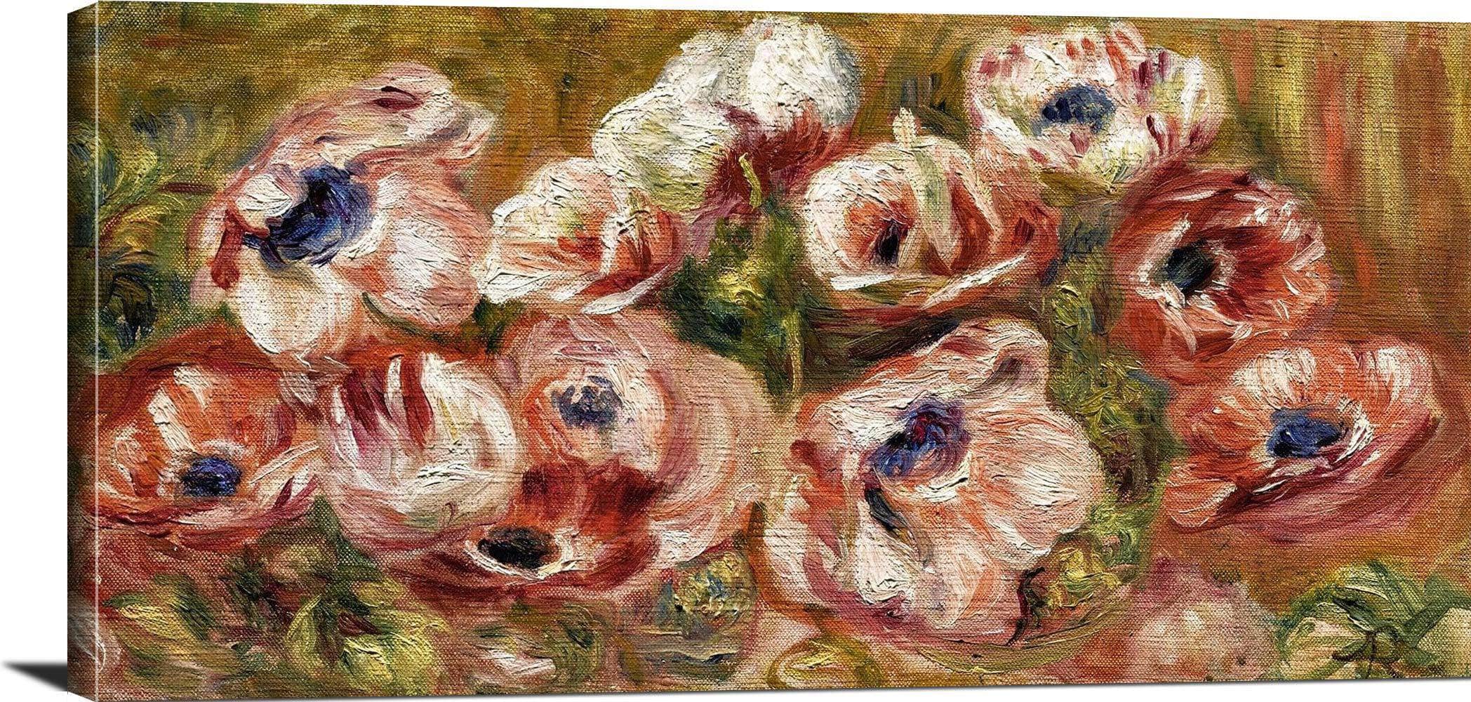 Anemones Painting Auguste Renoir Canvas Art - Image 3