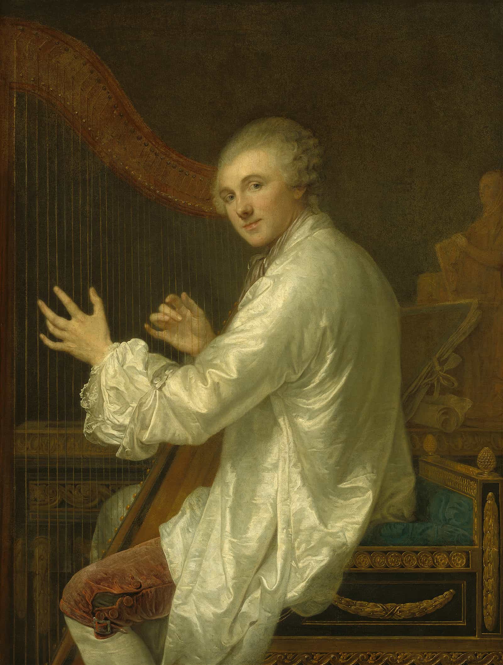 Ange Laurent De La Live De Jully Probably by Jean Baptiste Greuze - Image 2