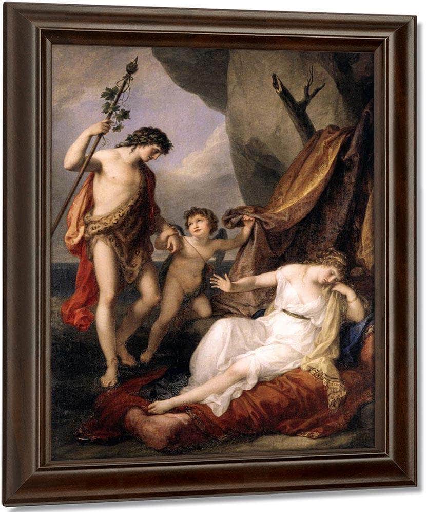 Angelica Kauffman Bacchus And Ariadne 1794 97X65In Attingham Park Shropshire By Angelica Kauffmann - Image 5