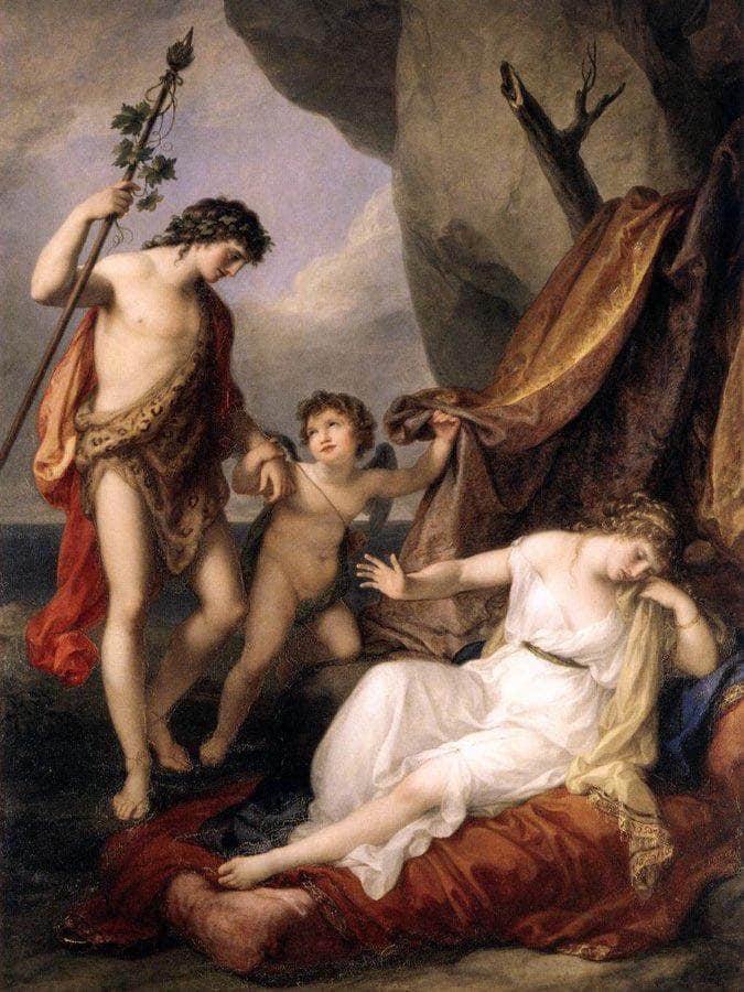Angelica Kauffman Bacchus And Ariadne 1794 97X65In Attingham Park Shropshire By Angelica Kauffmann - Image 6