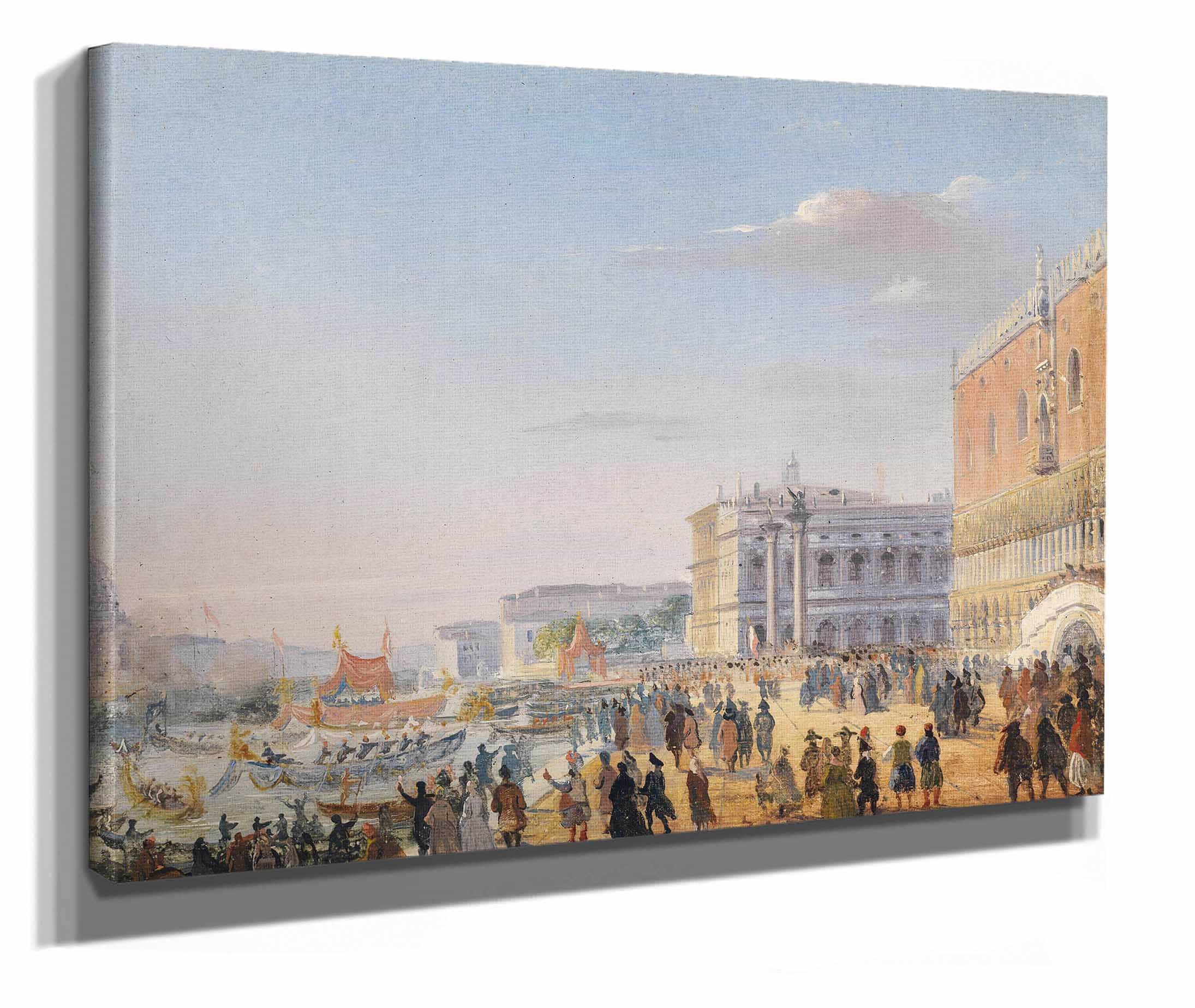 Ankunft Franz Joseph Und Elisabeth In Venedig by Ippolito Caffi - Image 2