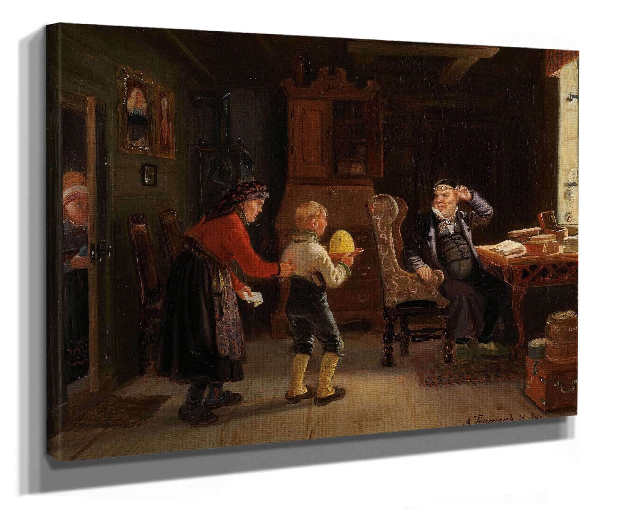 Anmeldelse Til Konfirmasjon by Adolph Tidemand - Image 2