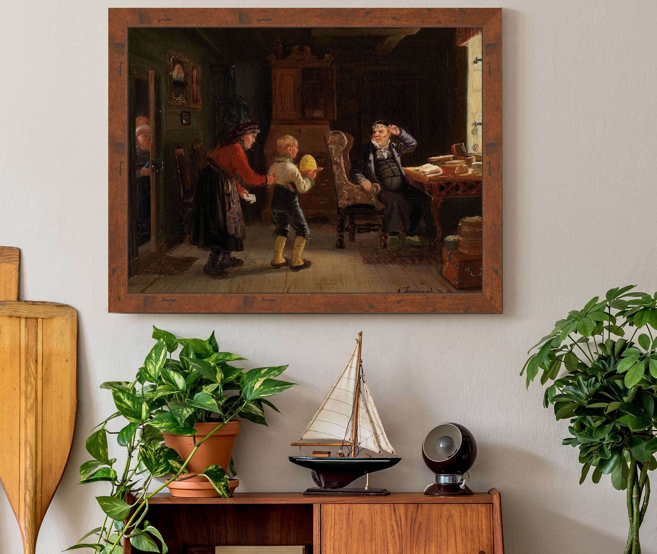 Anmeldelse Til Konfirmasjon by Adolph Tidemand - Image 3