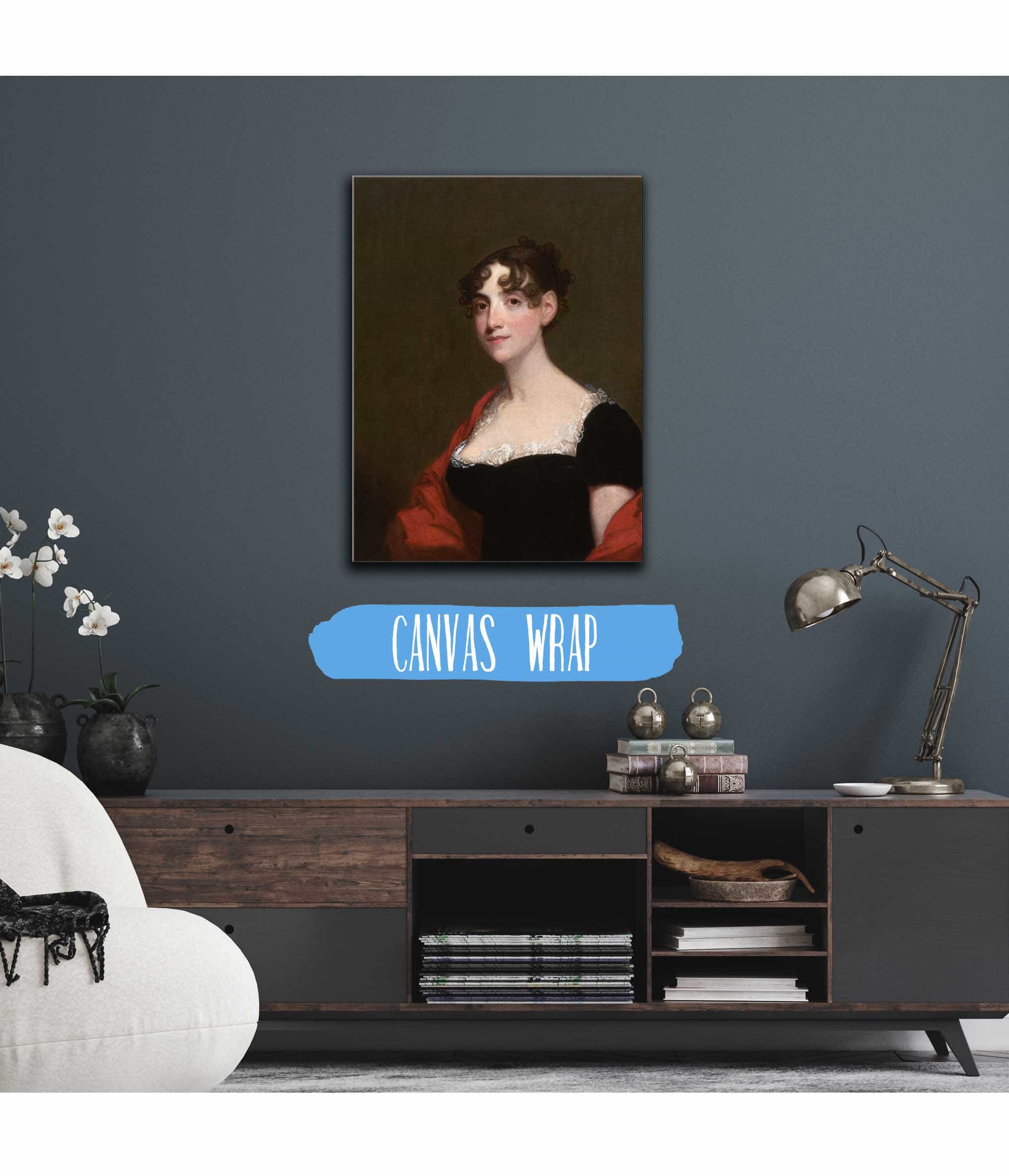 Ann Calvert Stuart Robinson Mrs William Robinson by Gilbert Stuart - Image 3