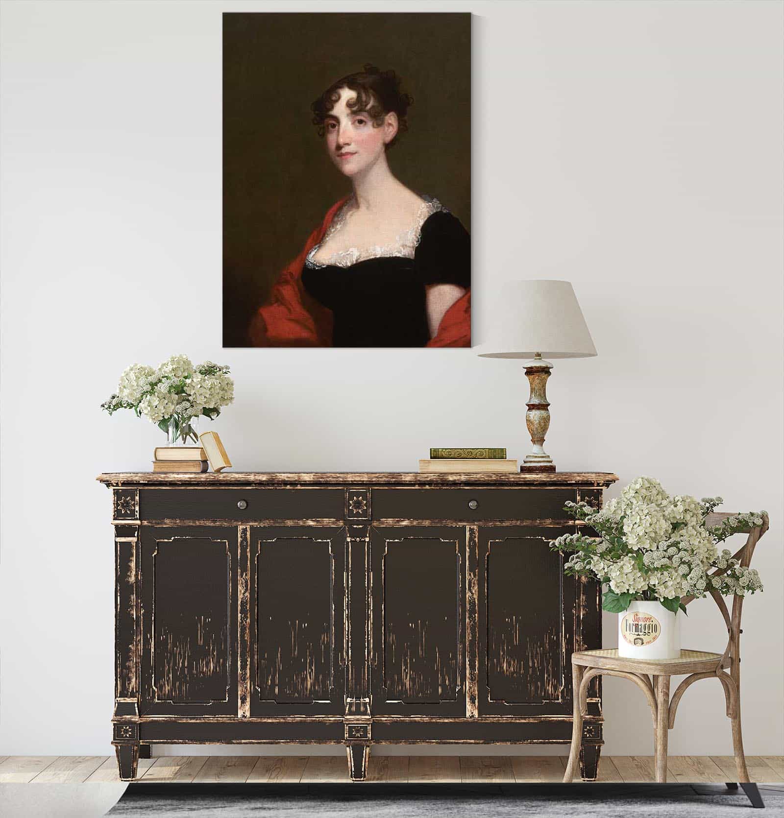 Ann Calvert Stuart Robinson Mrs William Robinson by Gilbert Stuart - Image 4