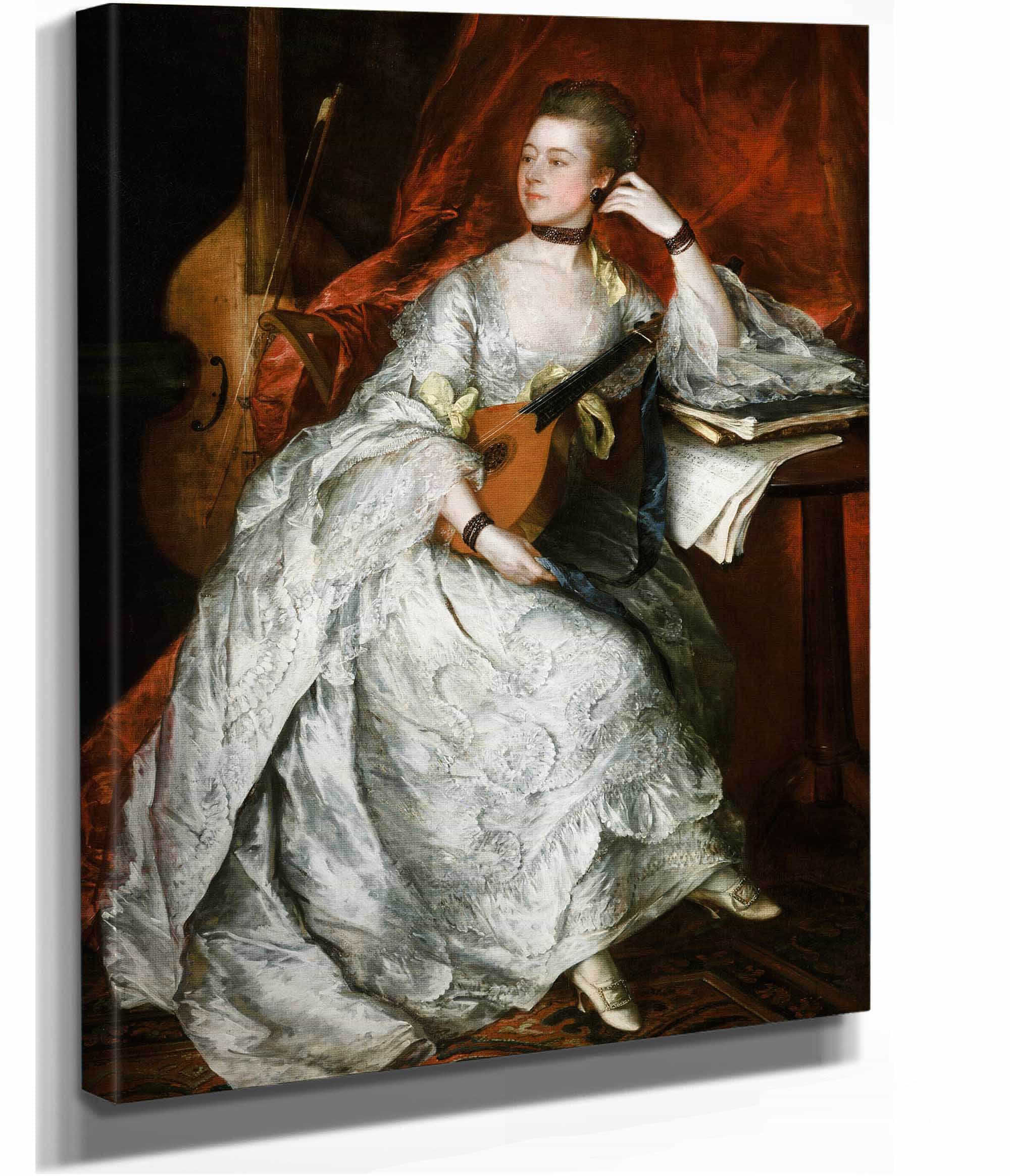 Ann Ford Later Mrs Philip Thicknesse by Thomas Gainsborough - Image 2