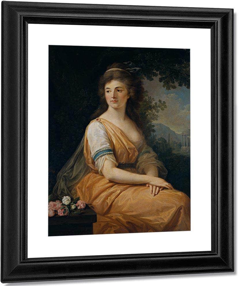 Anna Von Escher Van Muralt 1800 110X86Cm Prado Museum P02473 By Angelica Kauffmann - Image 3
