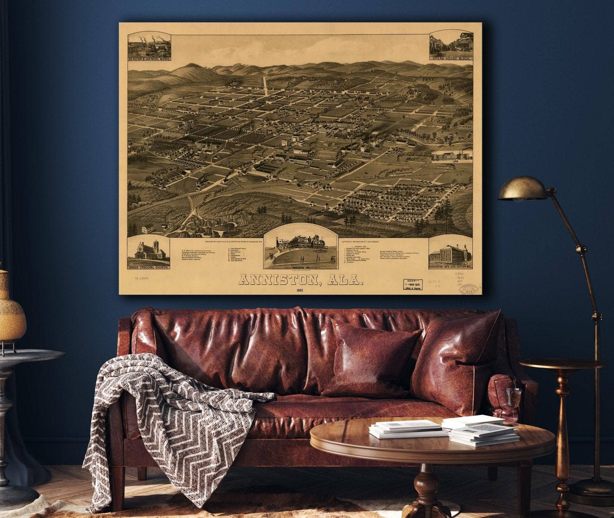 Anniston Ala 1887 State of Alabama - Image 4