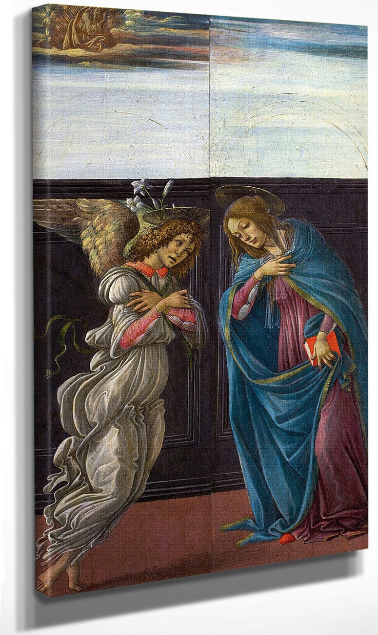 Annunciation By Sandro Botticelli