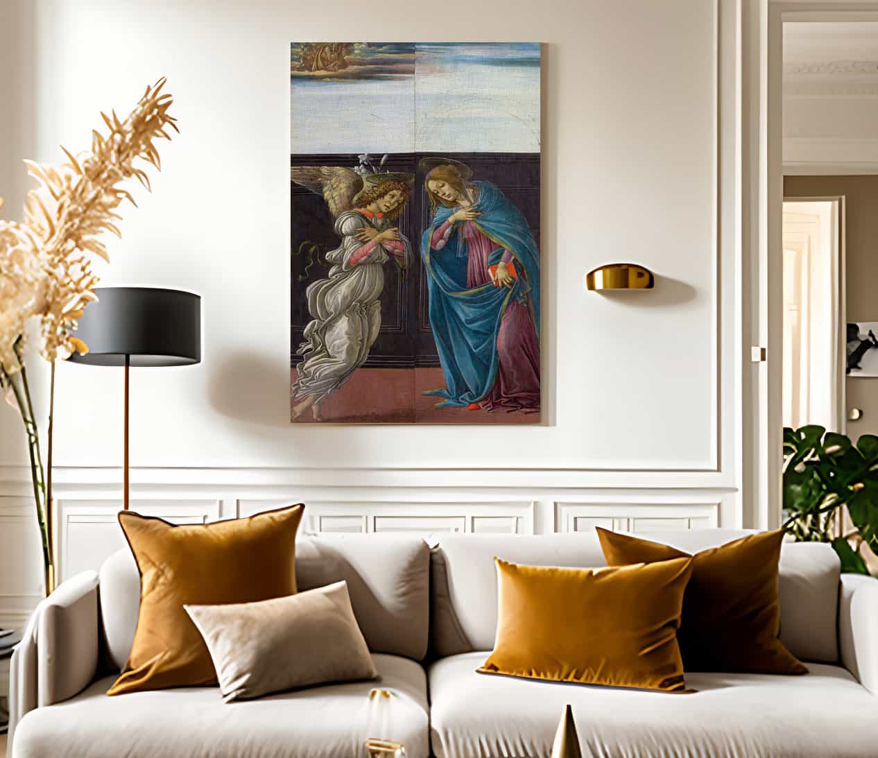 Annunciation By Sandro Botticelli - Image 2