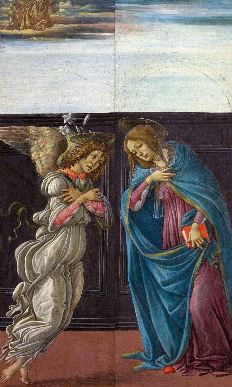 Annunciation By Sandro Botticelli - Image 6