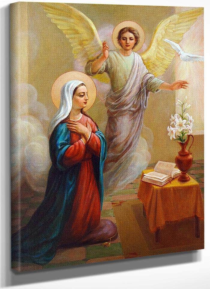 Annunciation To The Blessed Virgin Mary By Svitozar Nenyuk