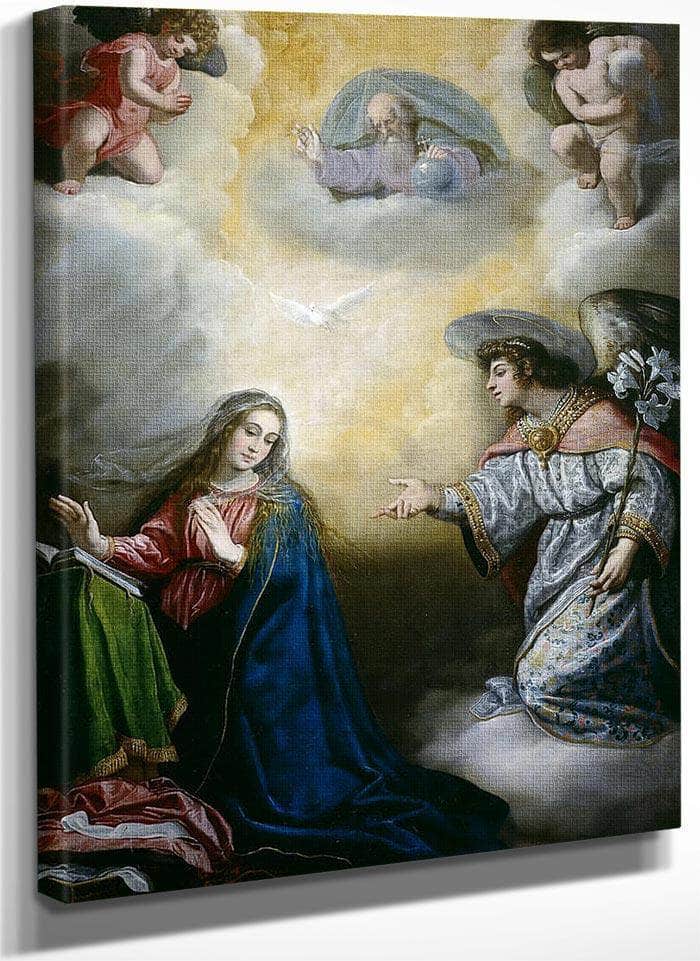 Annunciation By Vincenzo Carducci