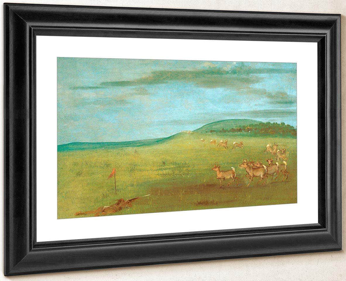Antelope Shooting, Decoyed Up By George Catlin - Image 2