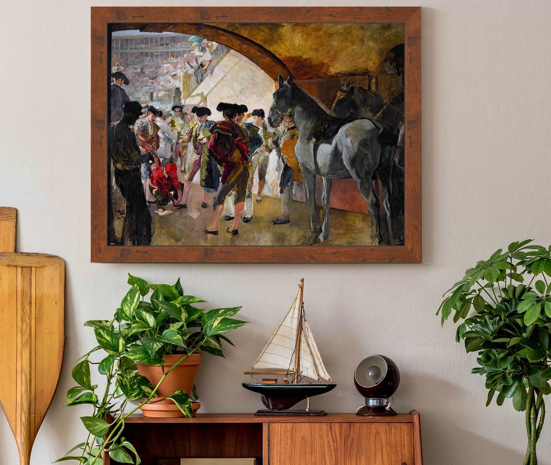 Antes De La Corrida Before The Bullfight by Joaquin Sorolla - Image 3