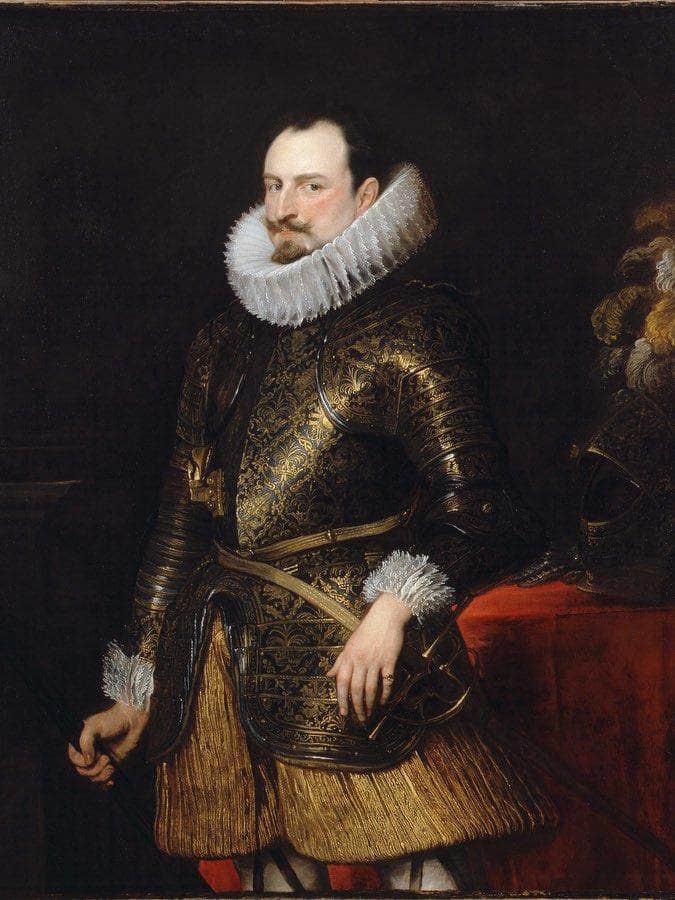 Anthony Van Dyck Emmanuel Philibert Of Savoy Prince Of Oneglia 1624 By Anthony Van Dyck - Image 6