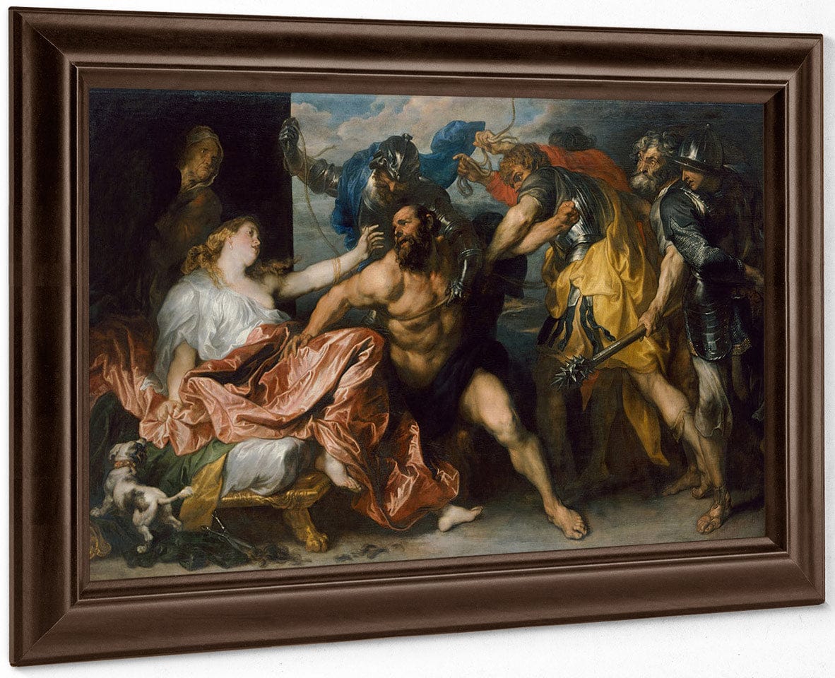 Anthony Van Dyck Samson And Delilah 1630 By Anthony Van Dyck - Image 6