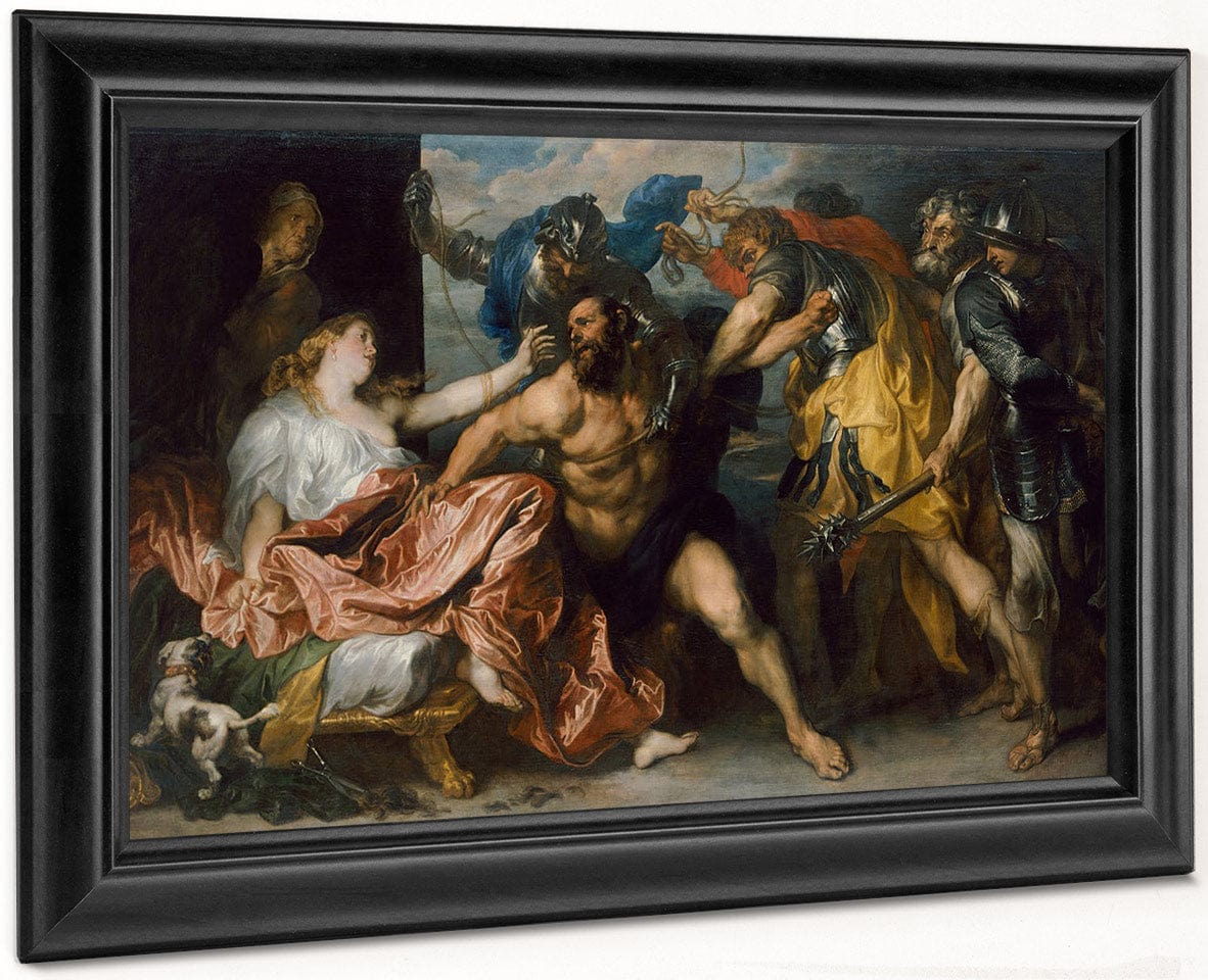 Anthony Van Dyck Samson And Delilah 1630 By Anthony Van Dyck - Image 8