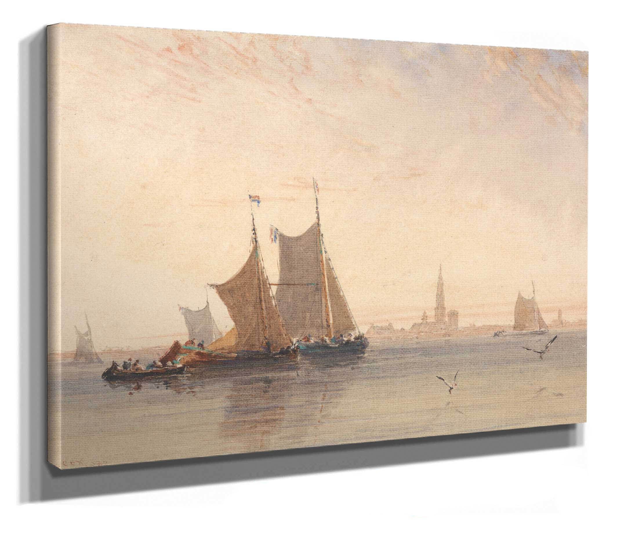 Antwerp Morning by David Cox - Image 2