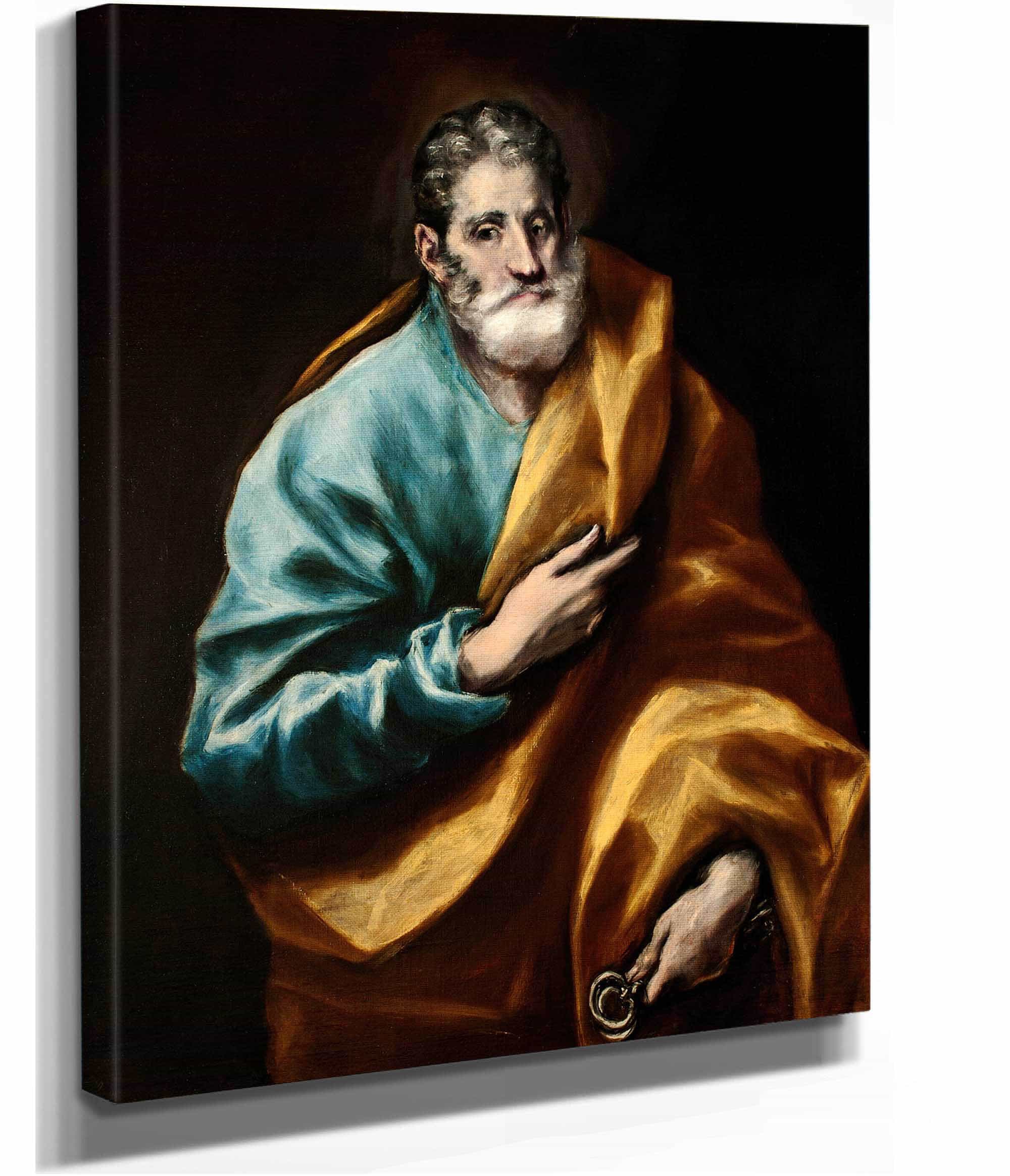 Apostle Saint Peter by El Greco - Image 2