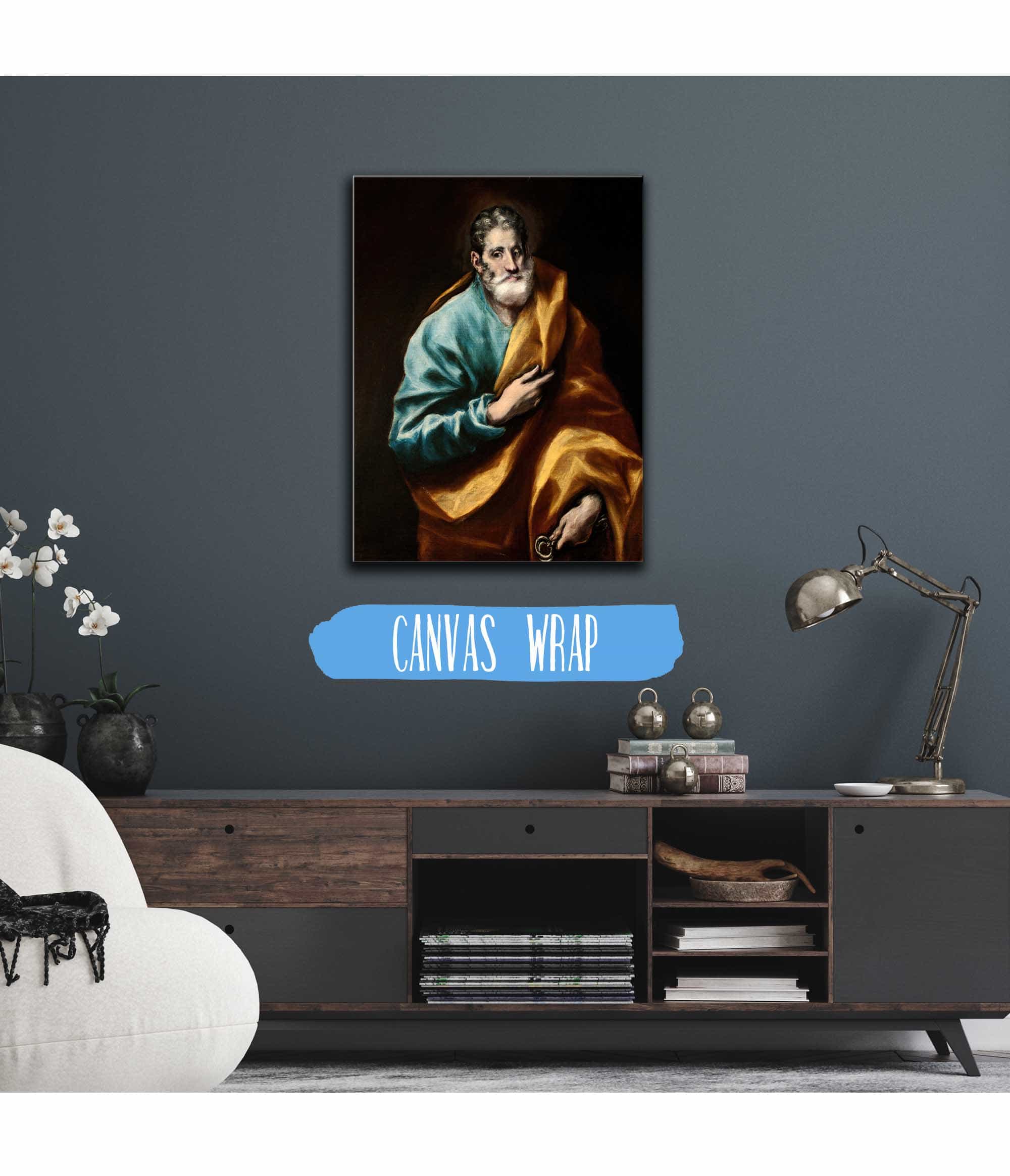 Apostle Saint Peter by El Greco - Image 3