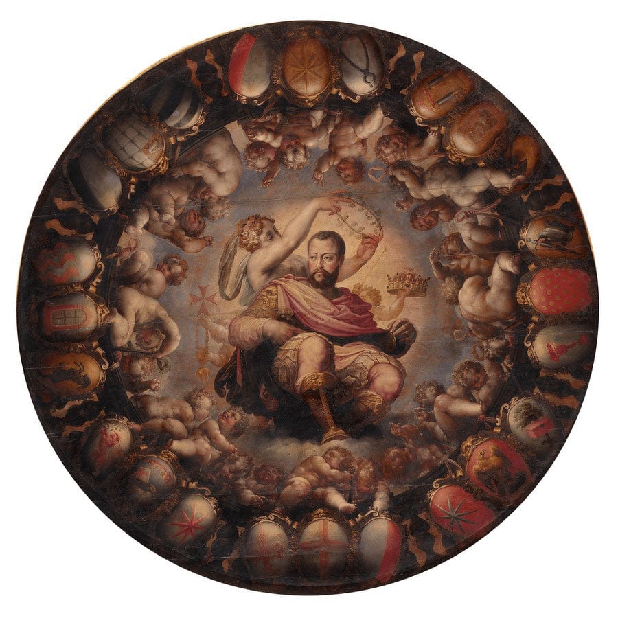 Apotheosis Of Cosimo I 1565 By Giorgio Vasari - Image 5