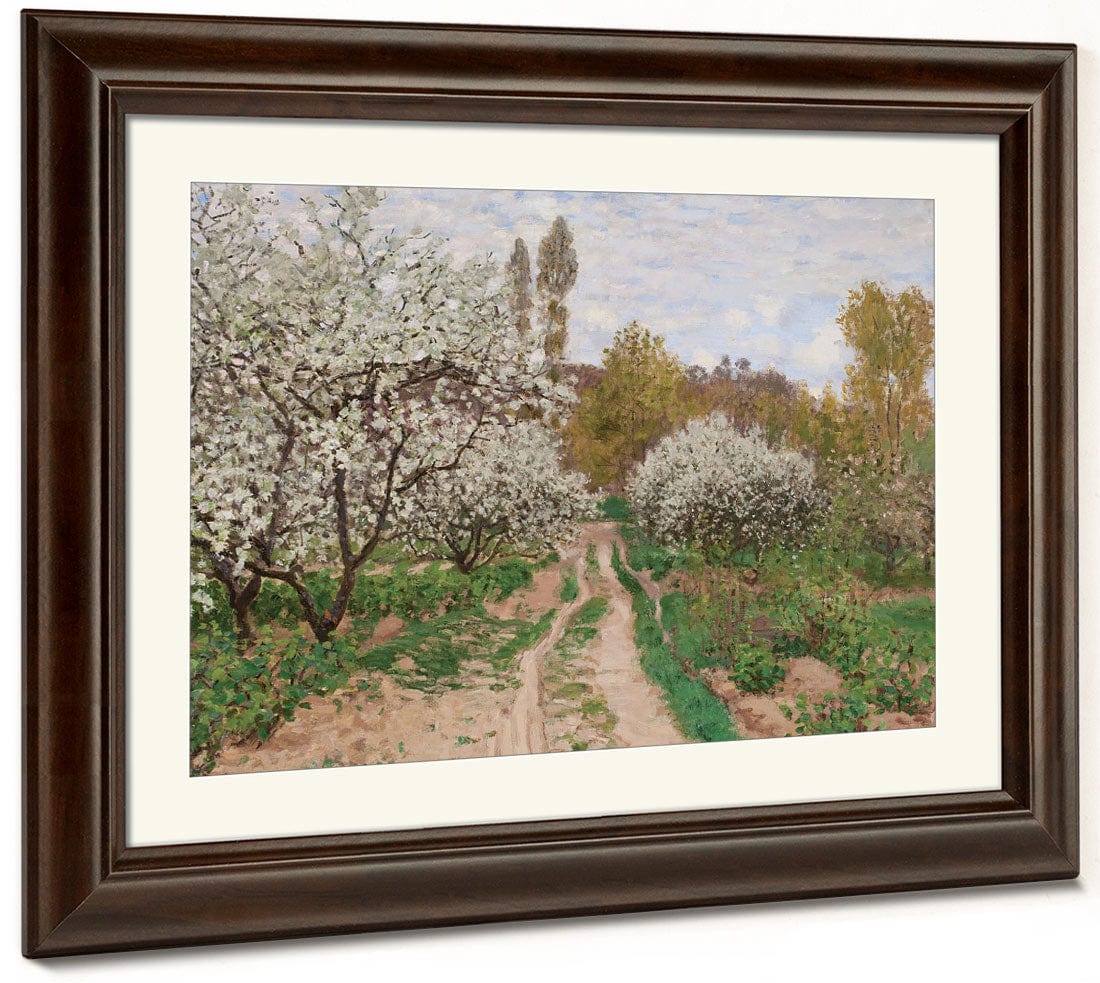 Apple Trees In Blossom By Claude Monet - Image 5