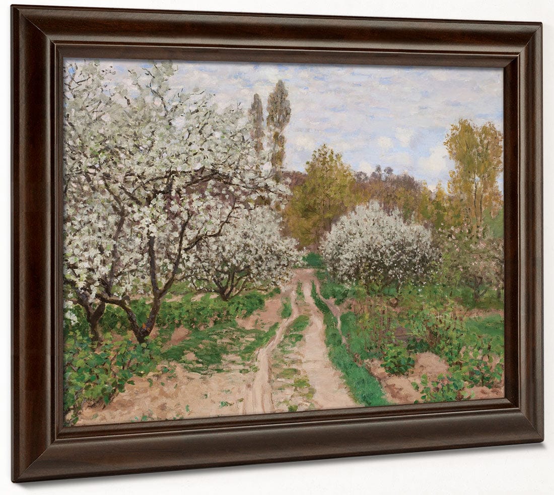 Apple Trees In Blossom By Claude Monet - Image 6