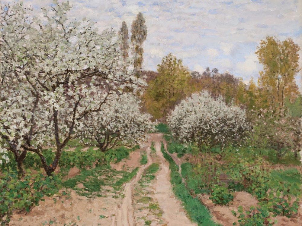 Apple Trees In Blossom By Claude Monet - Image 7