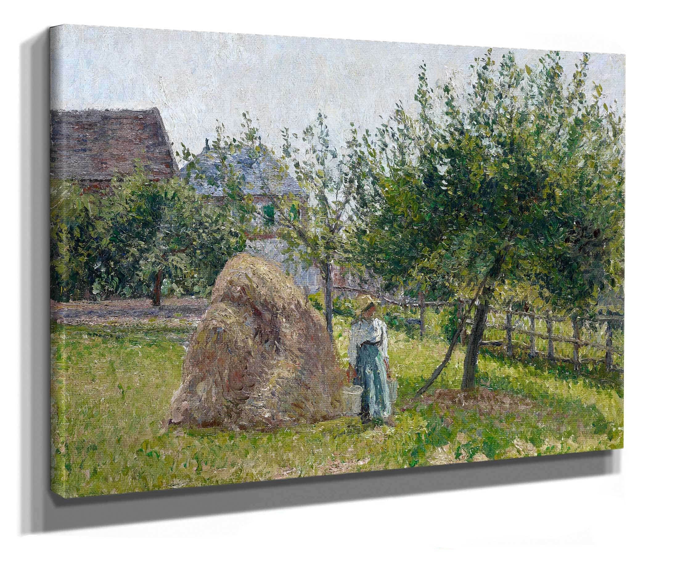 Apple Trees In Eragny Sunny Morning by Camille Pissarro - Image 2